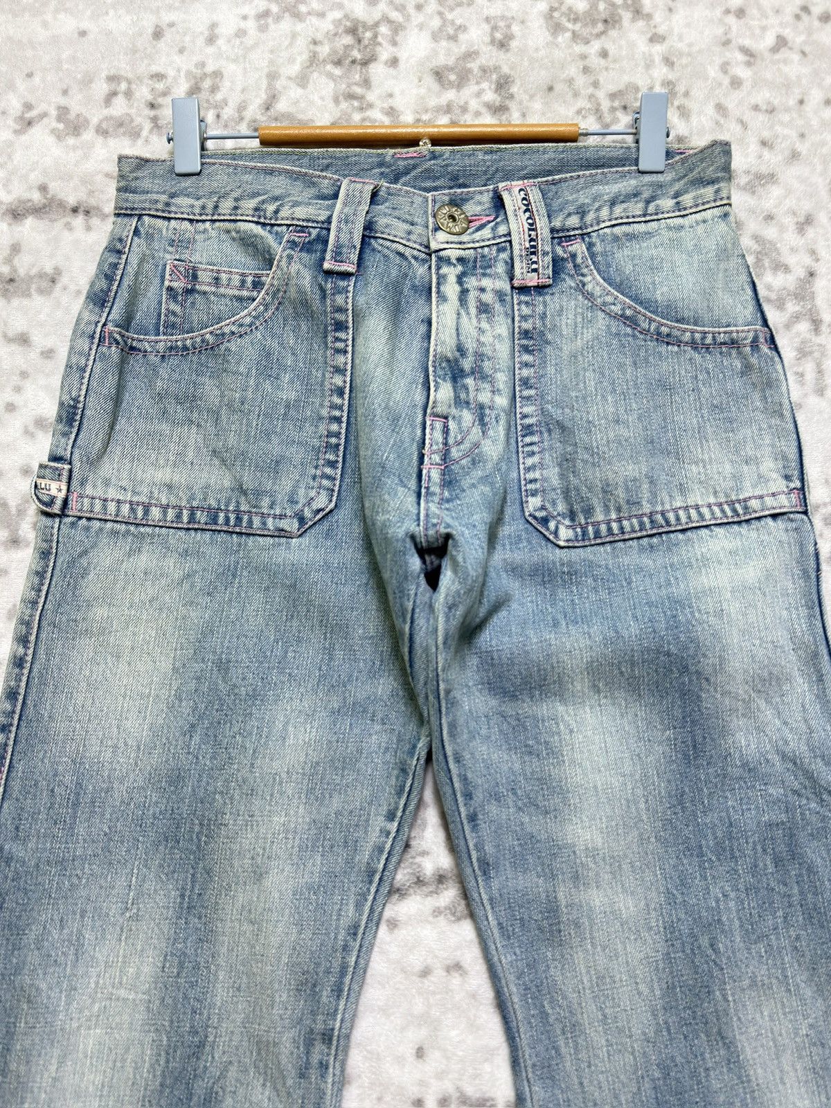 Japanese Brand Y2k COCOLULU Ketsururu Logo Carpenter Jeans Japanese Size US 30 / EU 46 - 3 Thumbnail
