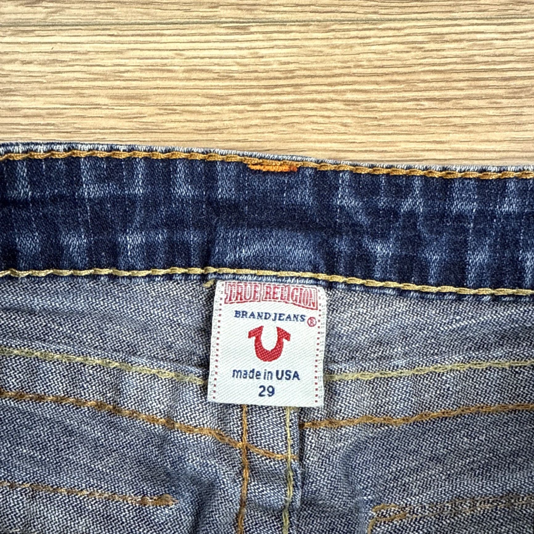 True Religion True Religion Jeans Womens 29 Julie Skinny Low Rise Blue Denim Size 29" - 2 Thumbnail