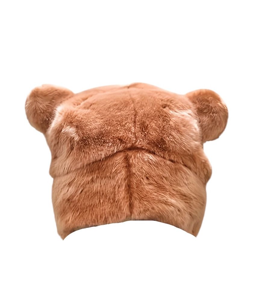 Dolce & Gabbana F/W 2017 TEDDY BEAR HEAD HAT UNISEX Size ONE SIZE - 4 Thumbnail