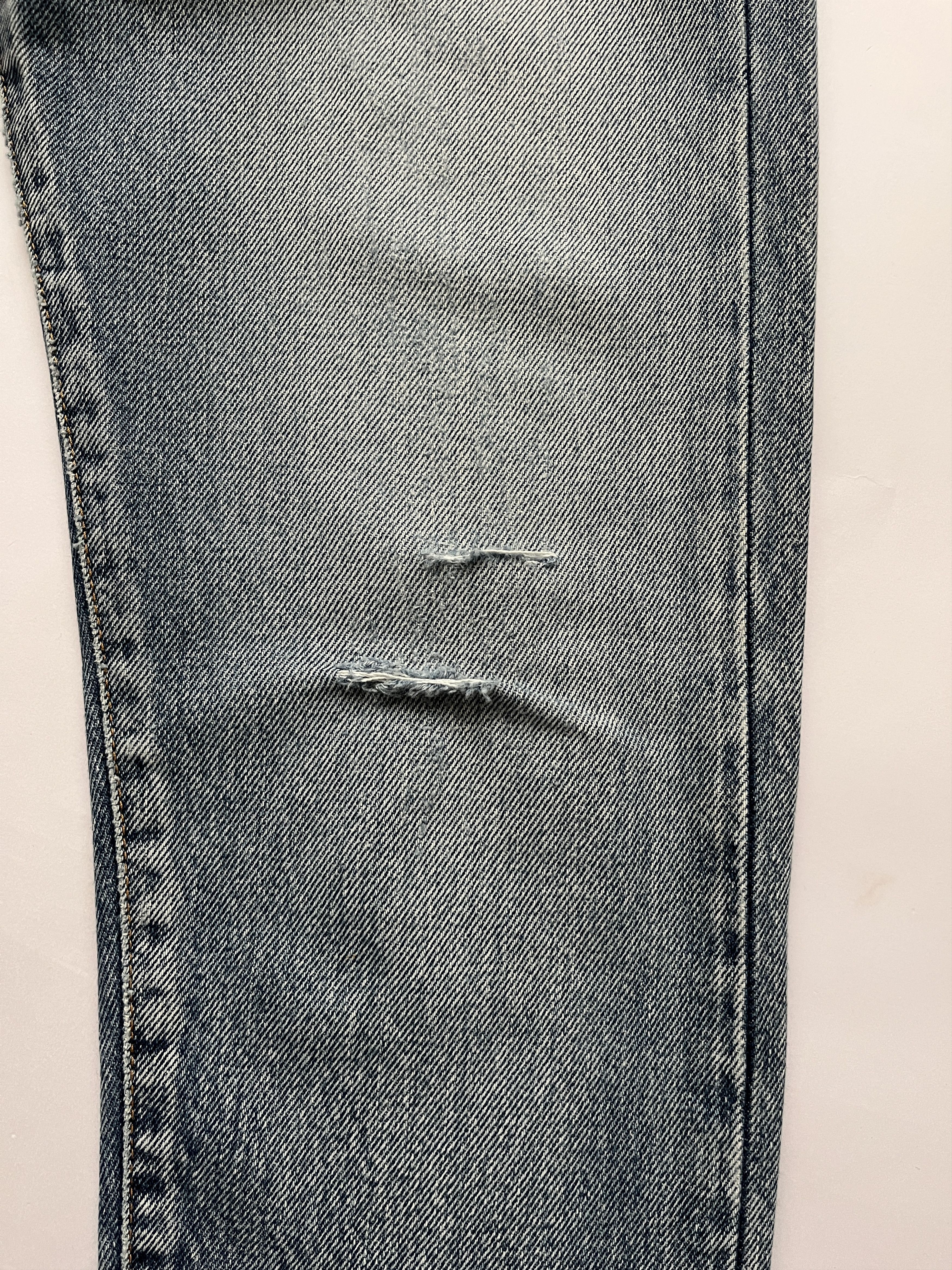 Hedi Slimane × Saint Laurent Paris ⚡️QUICK SALE⚡️2015 Saint Laurent by Hedi Blue Jeans Size US 26 / EU 42 - 10 Thumbnail
