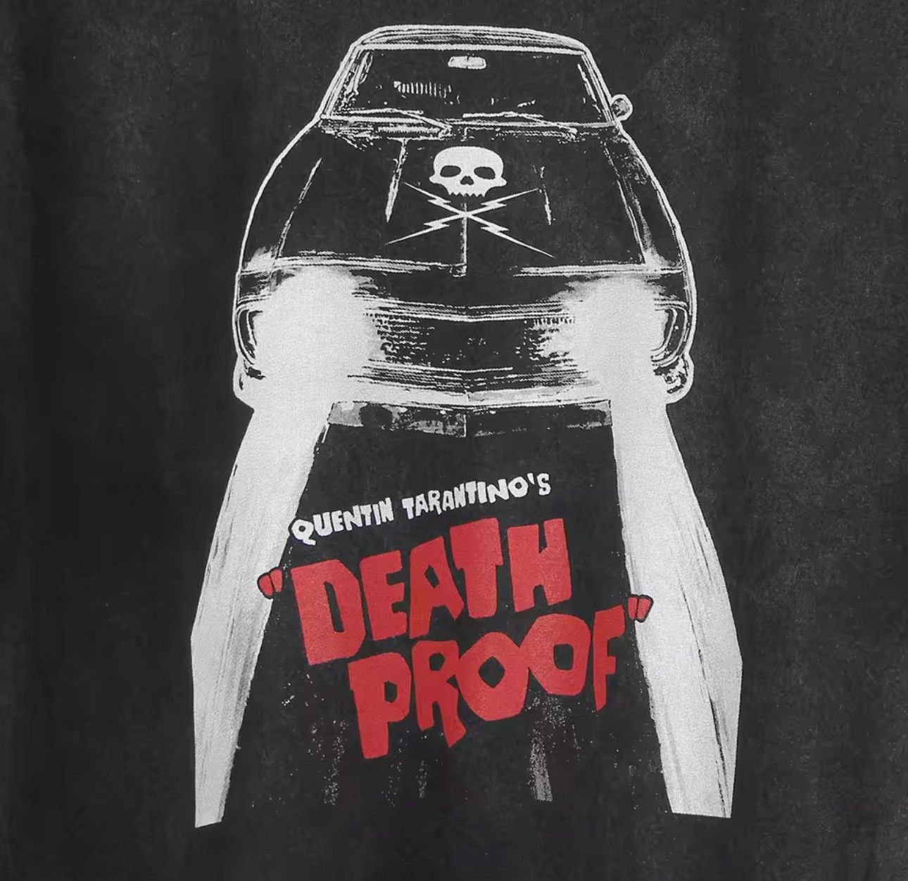 Other Washed Quentin Tarantino Death Proof Print Loose T Shirt Size US L / EU 52-54 / 3 - 5 Thumbnail