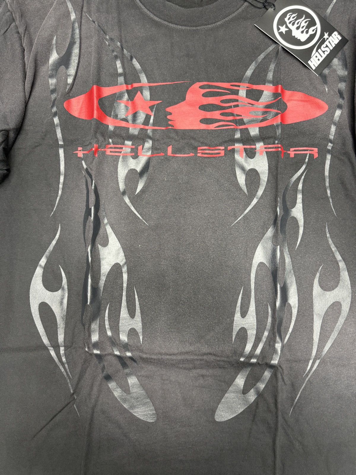 HELLSTAR Hellstar Sports Flame T-shirt Size 3XL Size US XXL / EU 58 / 5 - 2 Thumbnail