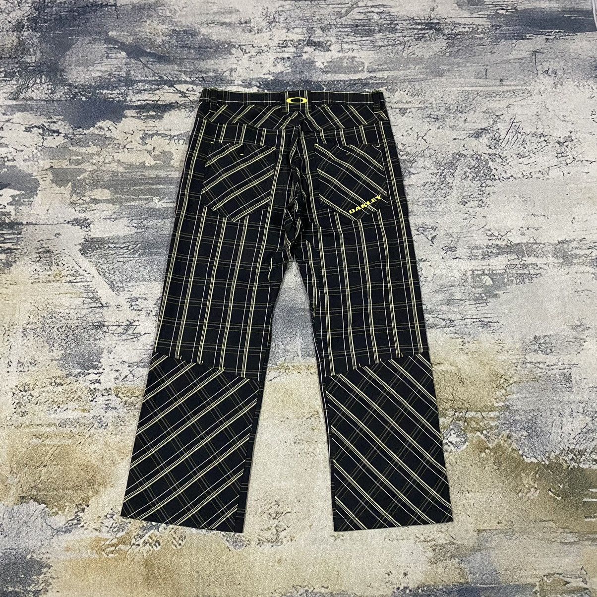 Oakley Vintage Oakley Multi Checkered Board Plaid Trousers Pants Size US 35 - 1 Thumbnail