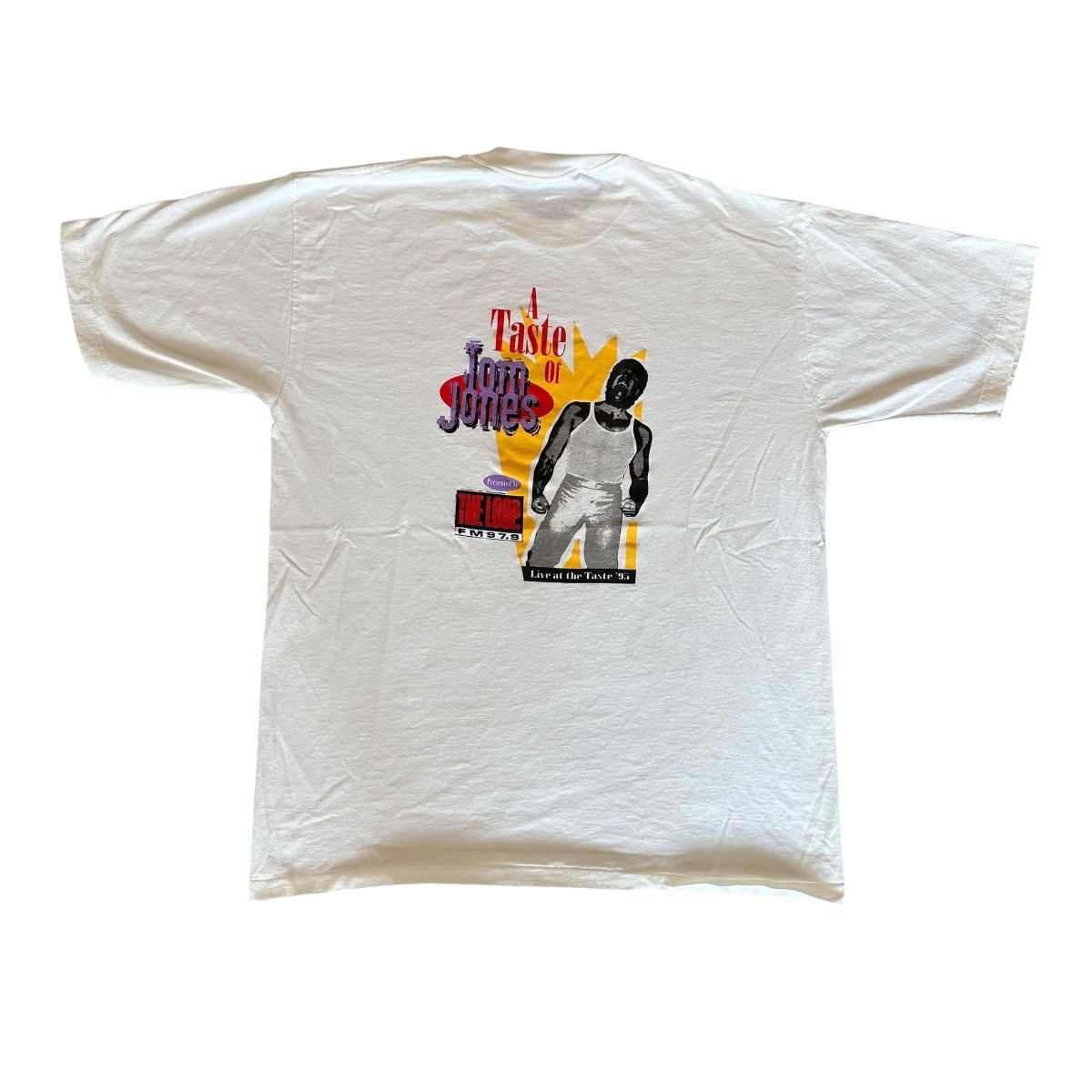 All Sport × Vintage Vintage 1995 Tom Jones the Loop 97.5 radio station shirt Size US XL / EU 56 / 4 - 5 Thumbnail