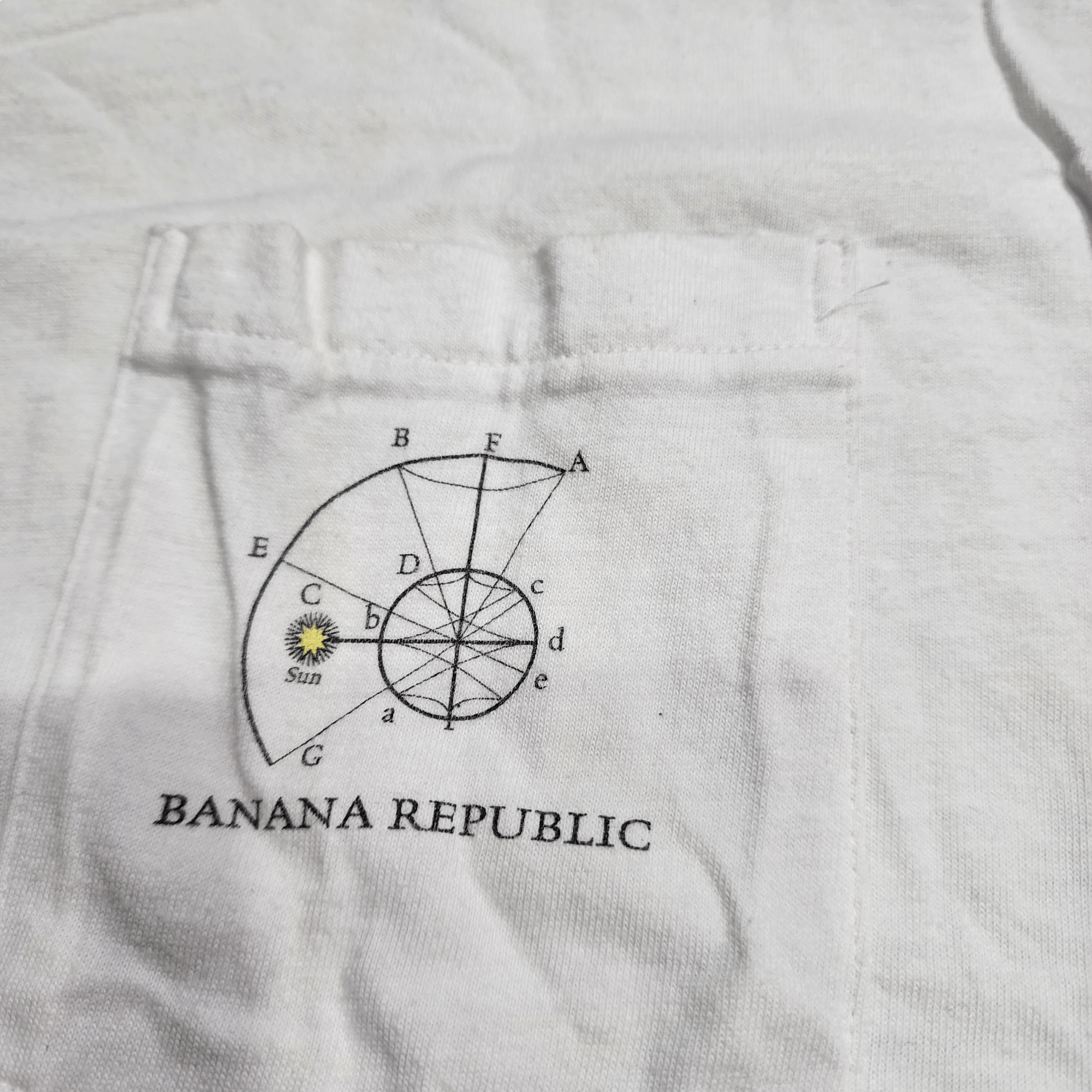 Banana Republic × Vintage Vintage Banana Republic Horizon shirt 🍌 Made in USA tees Size US L / EU 52-54 / 3 - 3 Thumbnail