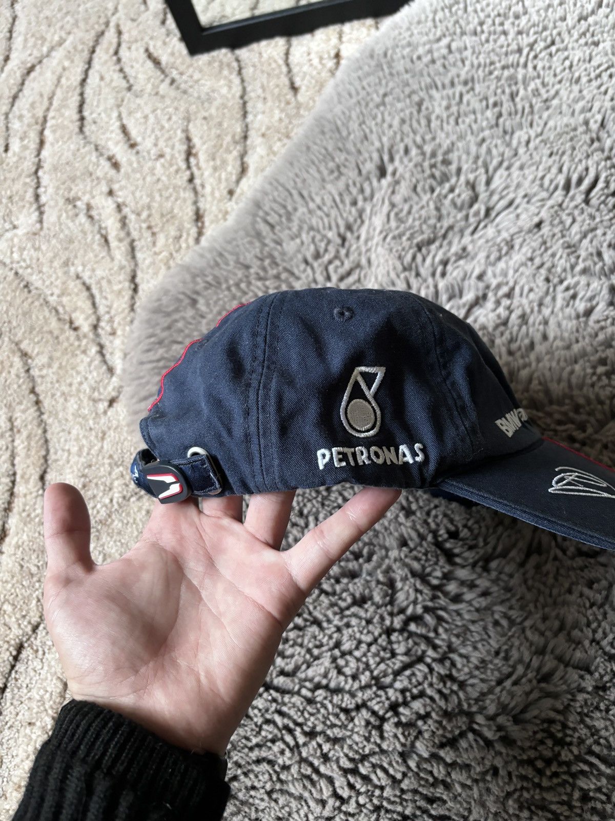 BMW × Formula 1 × Vintage BMW Cap Vintage Sauber F1 Team Intel Petronas Racing hat Size ONE SIZE - 4 Thumbnail