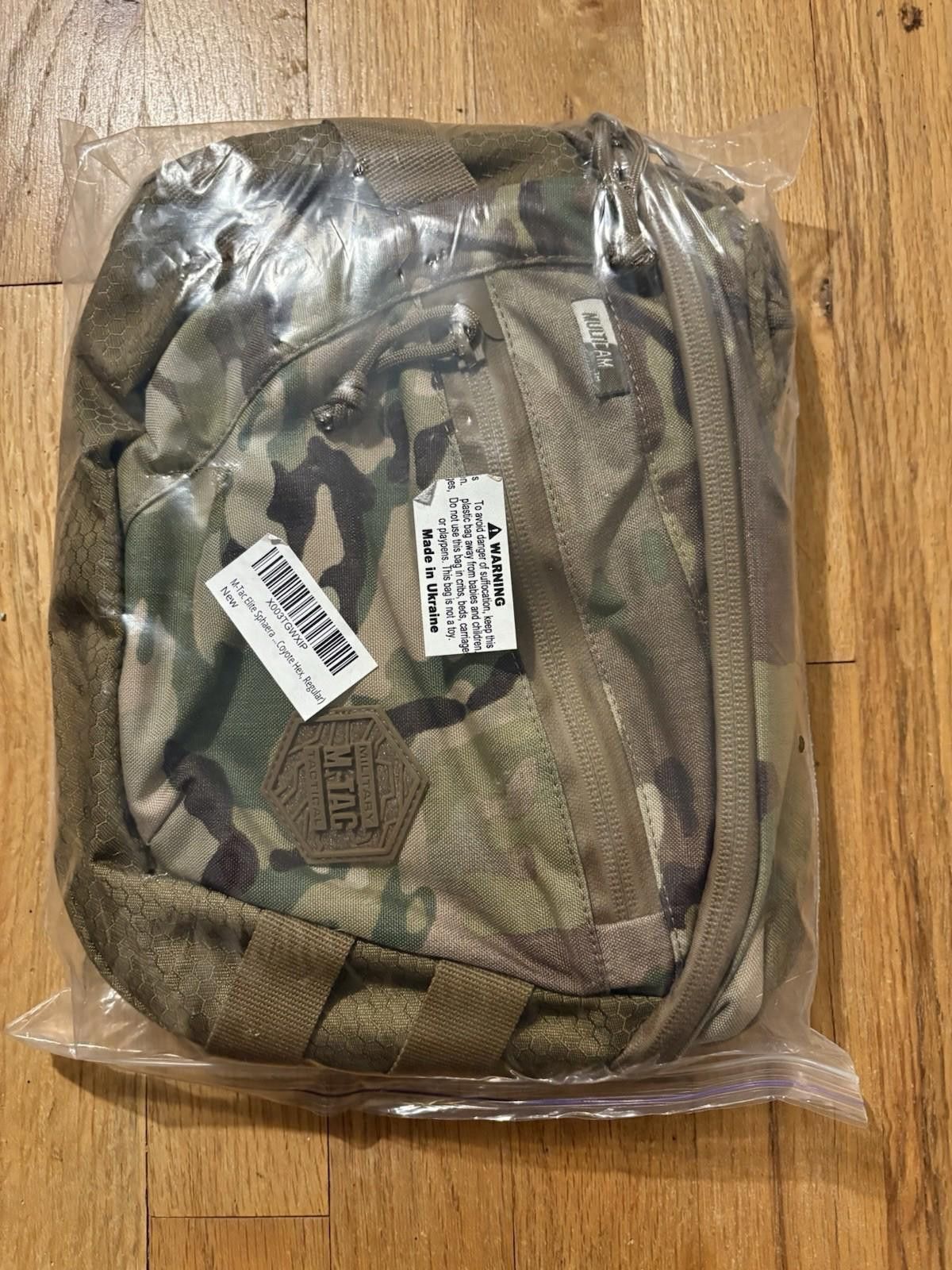 Other M-Tac Elite Cross Bag Slim-Tactical Crossbody Sling Backpack Size ONE SIZE - 1 Thumbnail