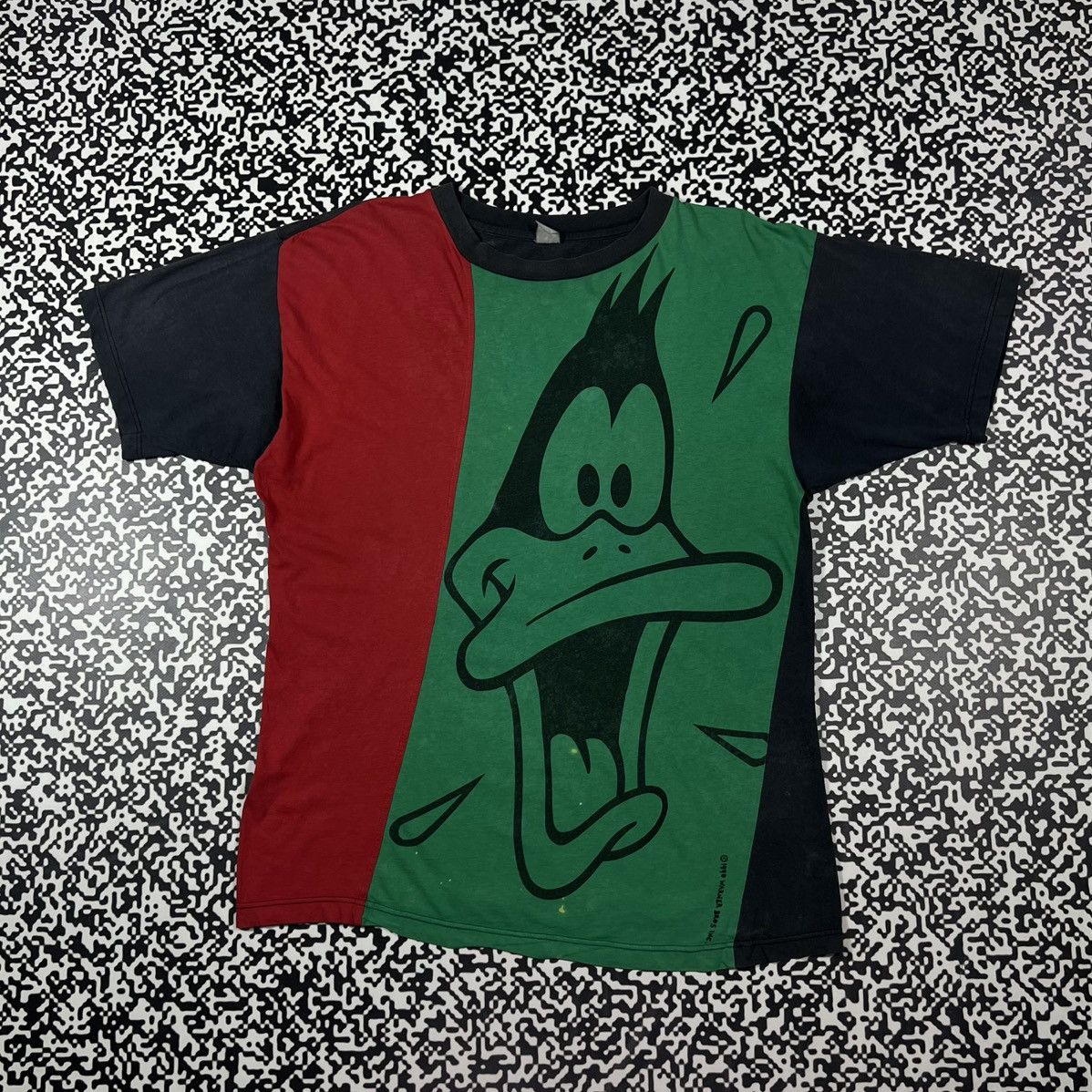 Warner Bros Vintage 1990 Warner Bros Donald Duck Print Cartoon T-shirt Size US L / EU 52-54 / 3 - 1 Thumbnail