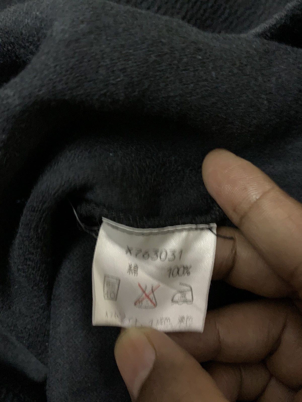 Yohji Yamamoto 💥Vintage Yohji Yamamoto Signature A.A.R Black Shirt Size US L / EU 52-54 / 3 - 6 Thumbnail