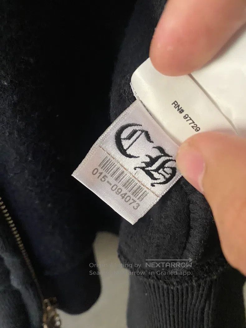 Chrome Hearts CHROME HEARTS Size M Vine split leather zipper coat Size US M / EU 48-50 / 2 - 4 Thumbnail