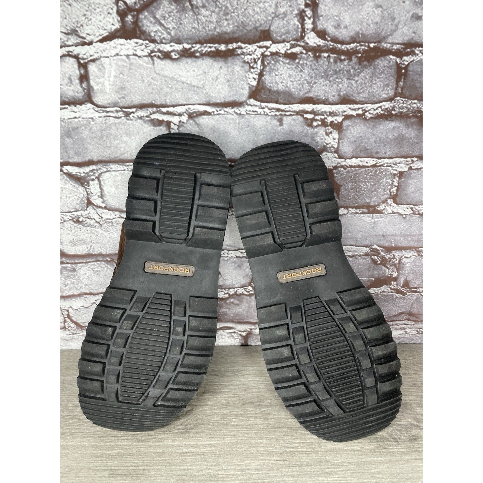 Rockport Rockport Brown Leather Cushion Open Toe Casual Slides Sandal Size US 11 / EU 44 - 22 Thumbnail