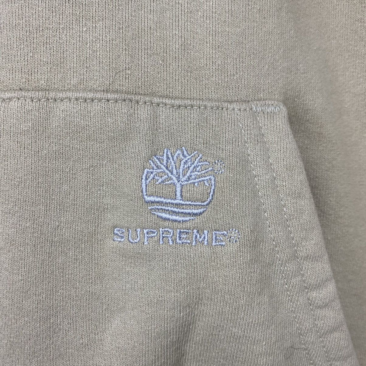 Supreme × Timberland Supreme Timberland FW21 Taupe Hoodie Size US M / EU 48-50 / 2 - 10 Thumbnail