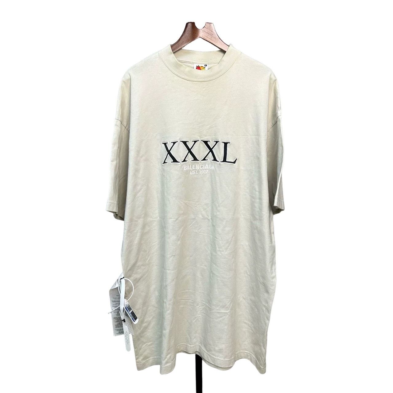 Balenciaga Balenciaga 3XL Embroidered T-Shirt Size S Size US S / EU 44-46 / 1 - 1 Thumbnail