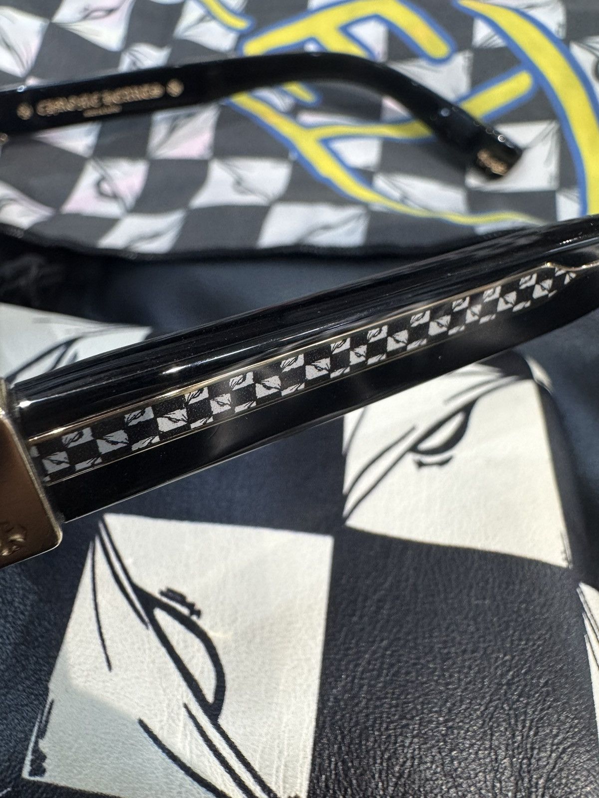 Chrome Hearts Chrome Hearts x Matty Boy 18K TV Party 99eyes Sunglasses Size ONE SIZE - 8 Thumbnail