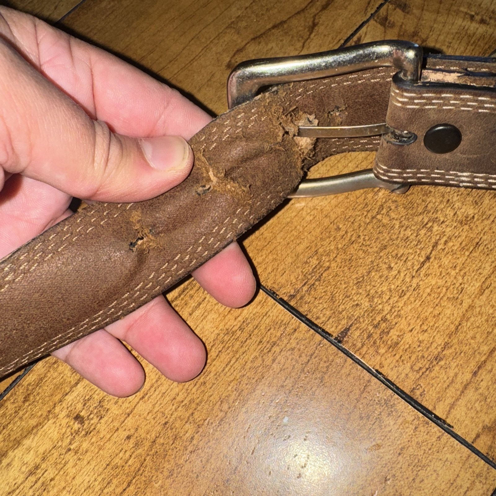 Carhartt Brown Carhartt Belt Size 38 Size 38 - 4 Thumbnail