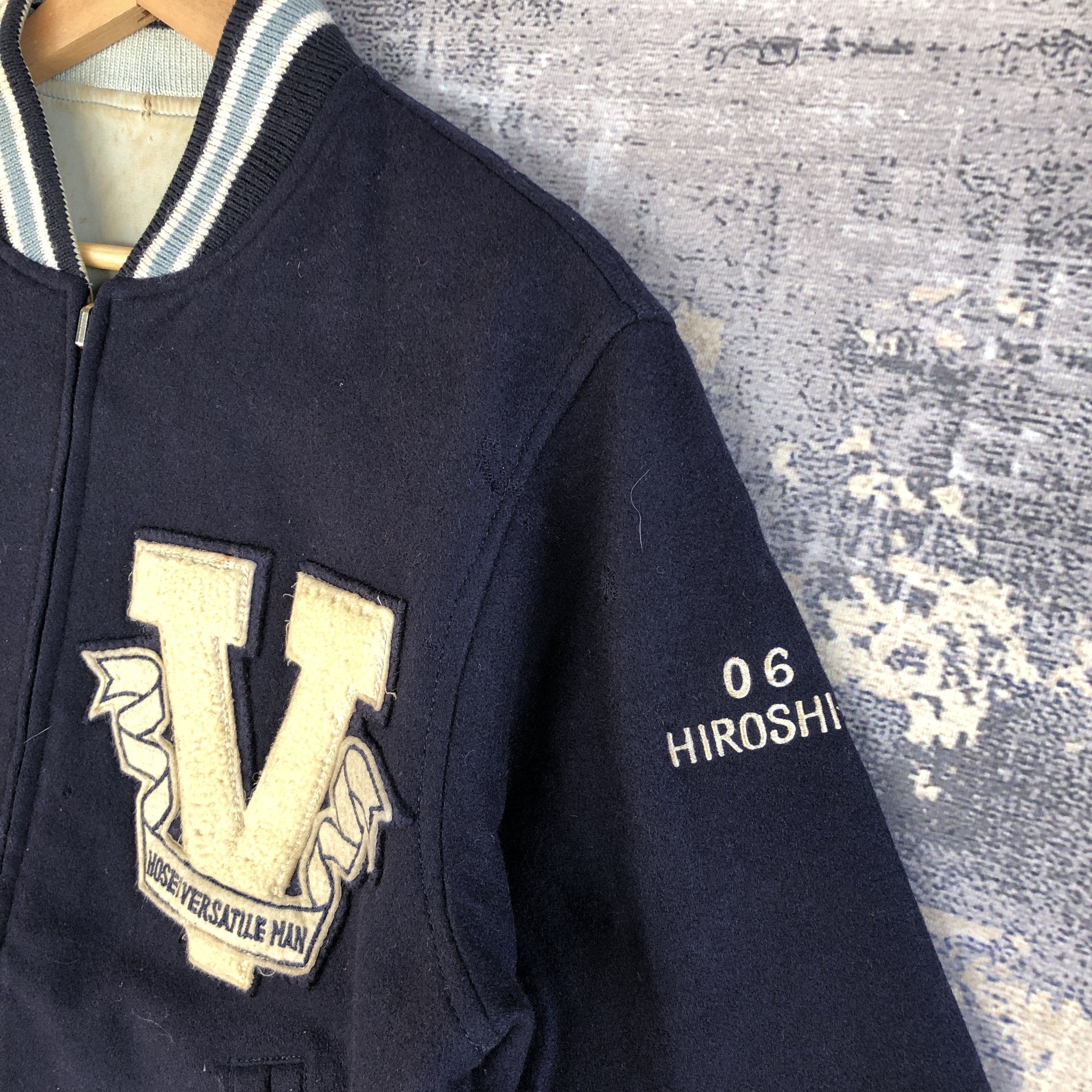 Japanese Brand × Vintage Vintage Vox Inc Bomber Jacket Reversible Letterman Varsity Size US M / EU 48-50 / 2 - 6 Thumbnail
