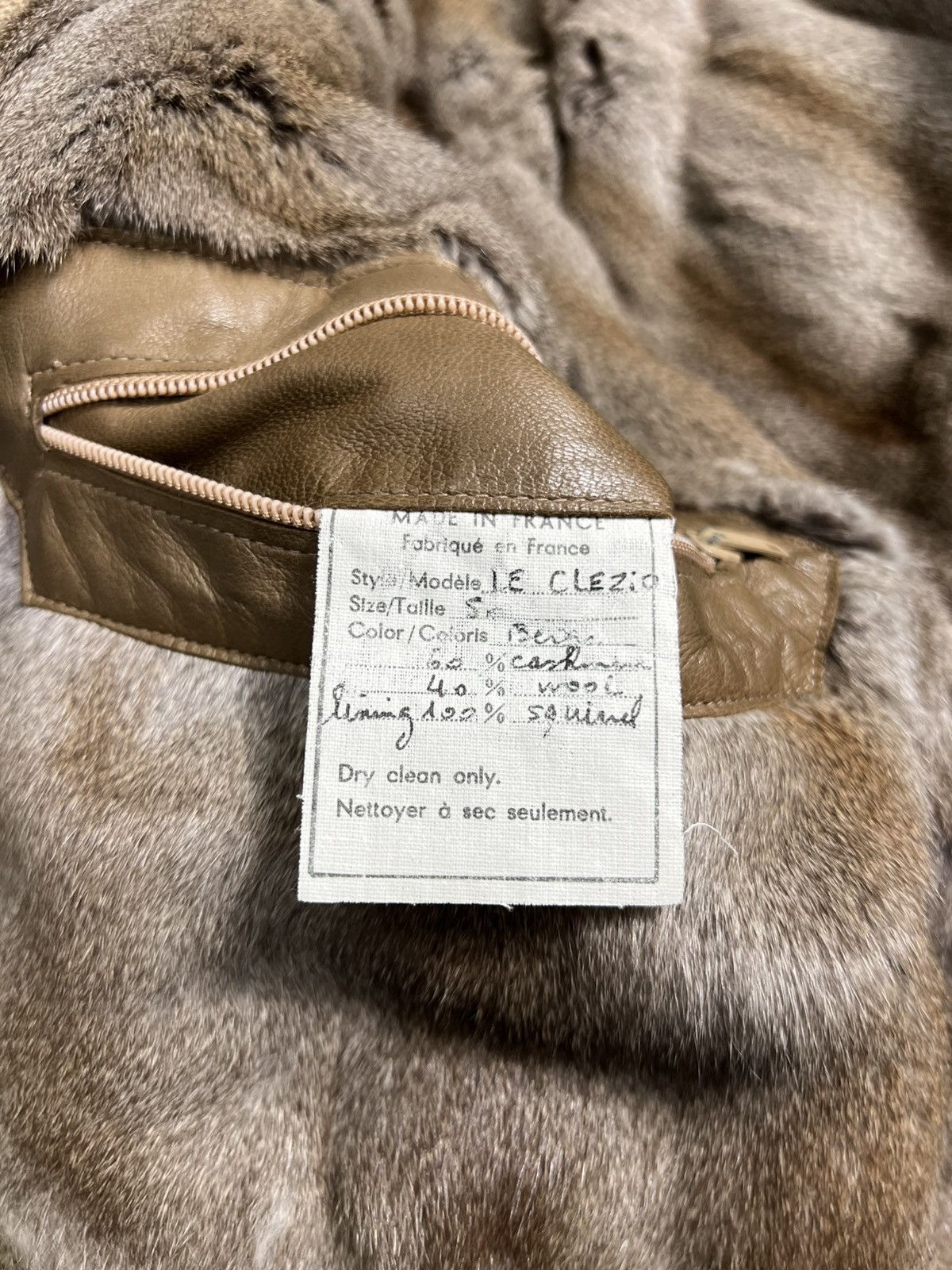 Zilli Rare Zilli Cashmere Wool Squirrel Fur Model Le Clezio Size US L / EU 52-54 / 3 - 13 Thumbnail