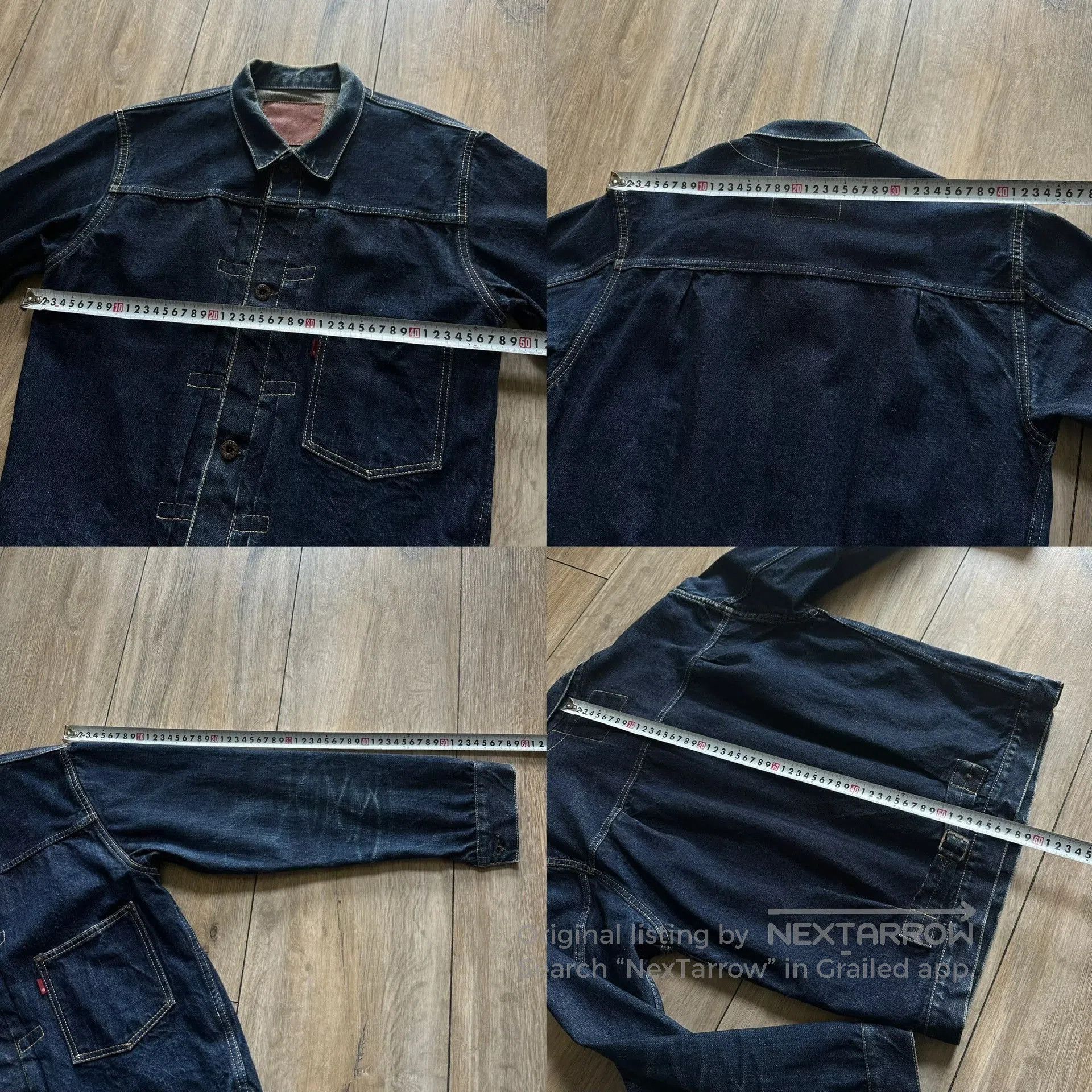 Full Count & Co. FULLCOUNT 25th WWII Model Denim Jacket. Size US M / EU 48-50 / 2 - 9 Thumbnail