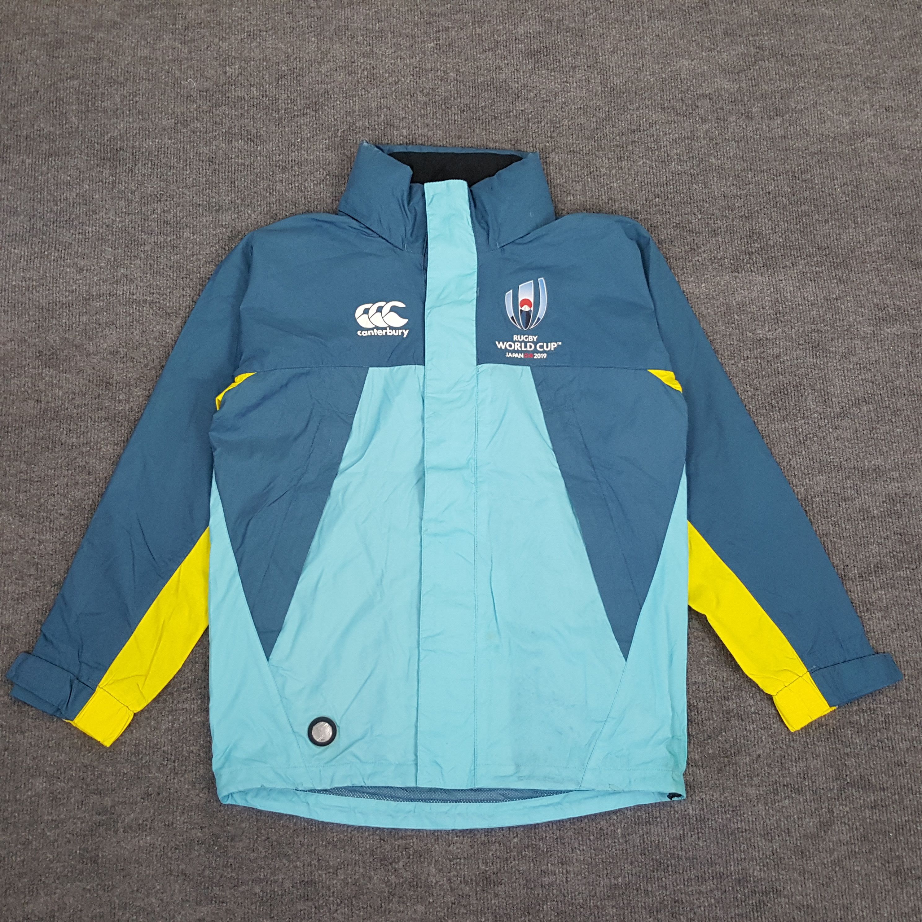 Canterbury of New Zealand × Vintage Rugby World Cup 2019 X Canterbury Windbreaker Jacket Size US M / EU 48-50 / 2 - 3 Thumbnail