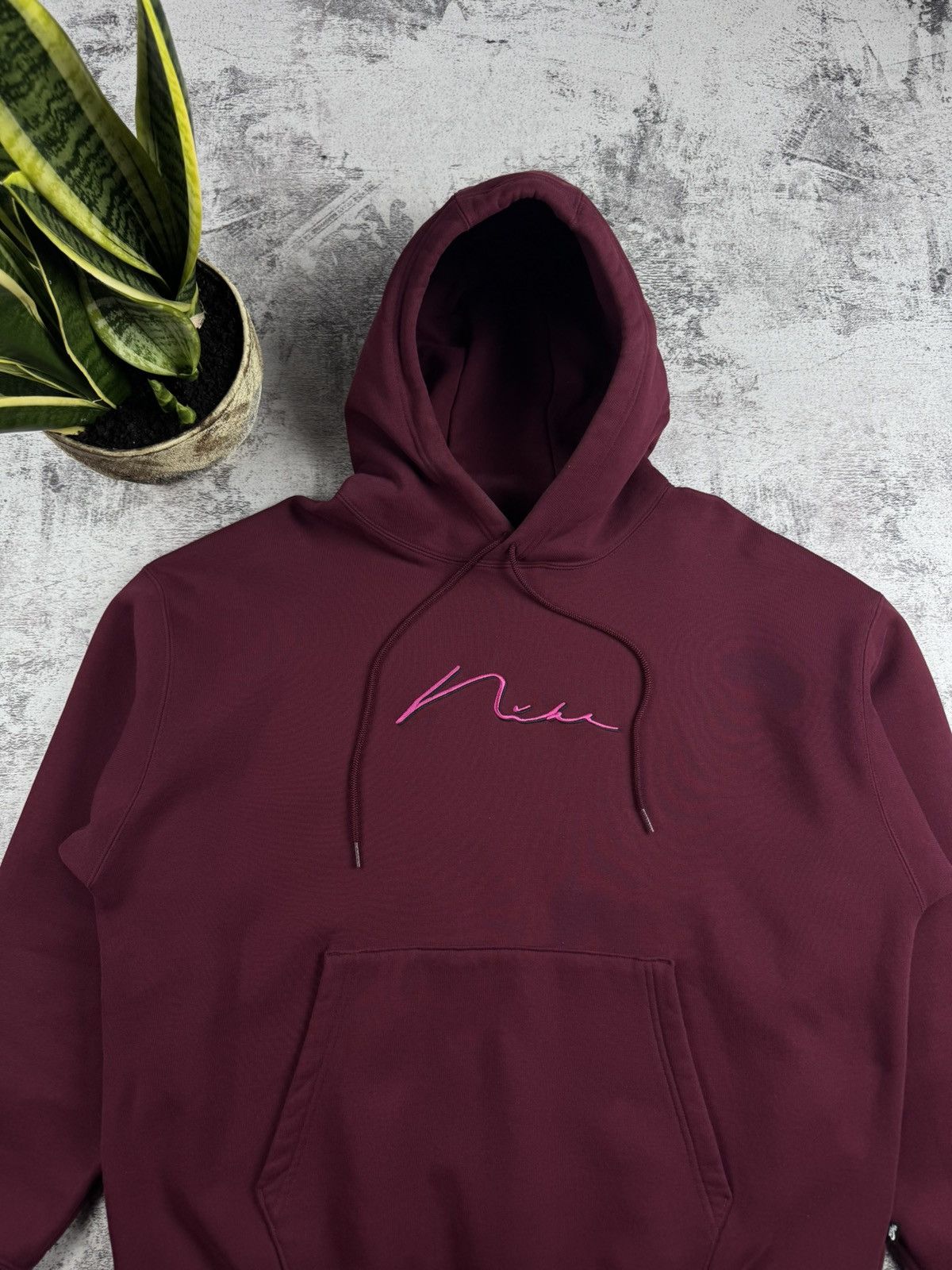 Nike SB Nike SB Fleece Skate Rap Swoosh Cherry Basic Dense Hoodie Pullover Sweatshirt Size US L / EU 52-54 / 3 - 4 Thumbnail