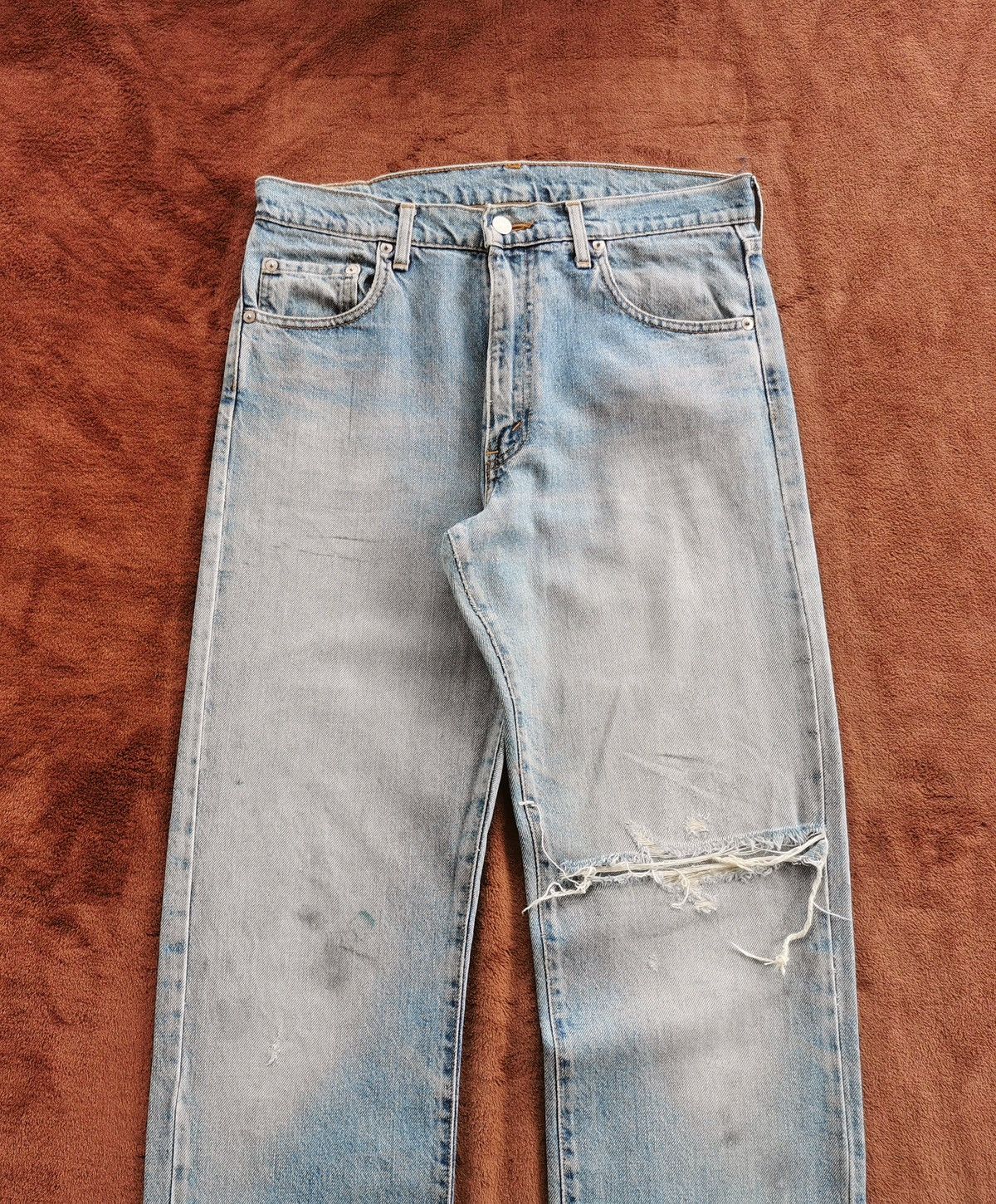 Levi's 90s Vintage Levis Silvertab Distressed Denim Jeans Size US 32 / EU 48 - 6 Thumbnail