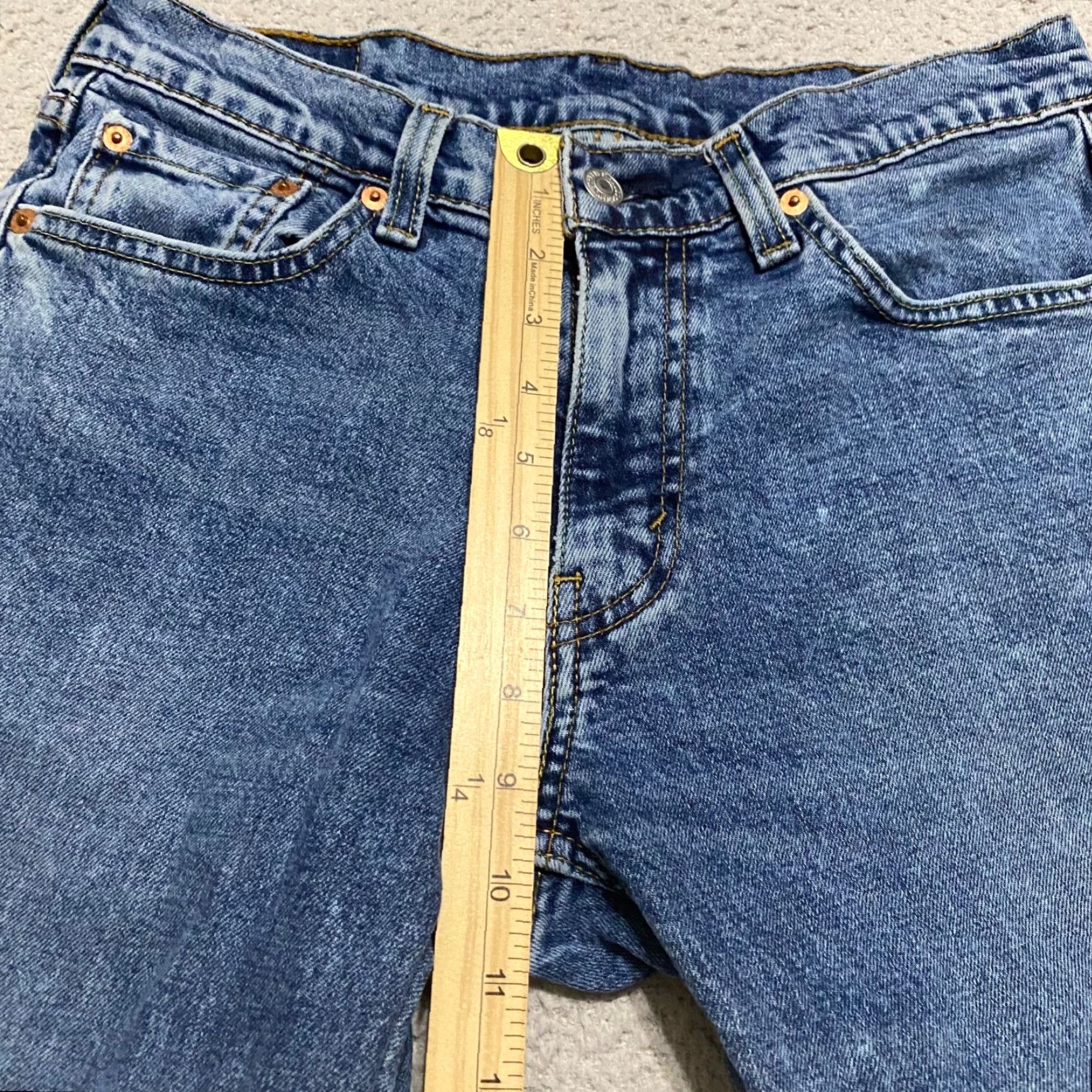 Levi's Levi's 541 Mens Jeans 30x32 Blue Denim Medium Wash Athletic Straight Mid Rise Size US 30 / EU 46 - 7 Thumbnail