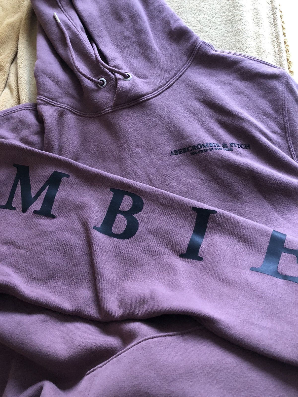 Abercrombie & Fitch ABERCROMBIE & FITCH VINTAGE NEW YORK HOODIE Size US M / EU 48-50 / 2 - 5 Thumbnail