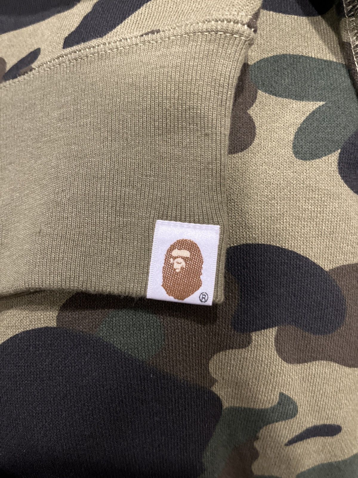 BAPE - 1st Camo Green Hoodie