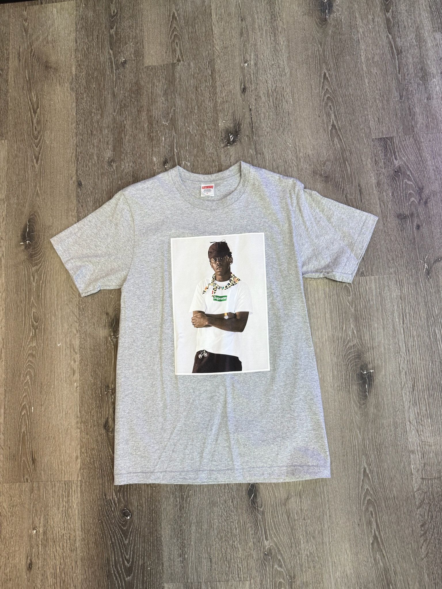 Supreme Supreme "Tyler The Creator" Tee (Heather Grey) Size US S / EU 44-46 / 1 - 1 Thumbnail