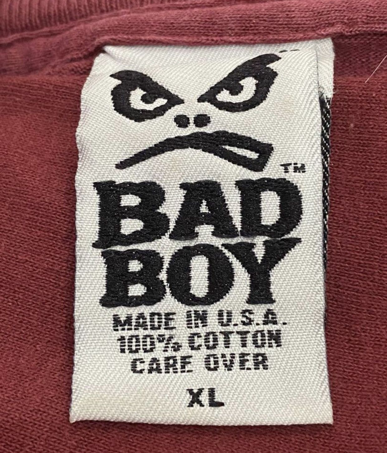 Rap Tees SUPER RARE🔥🔥🔥 BAD BOY CONNECTED VINTAGE 90s STEP GUMMY PRINT Size US XL / EU 56 / 4 - 5 Thumbnail