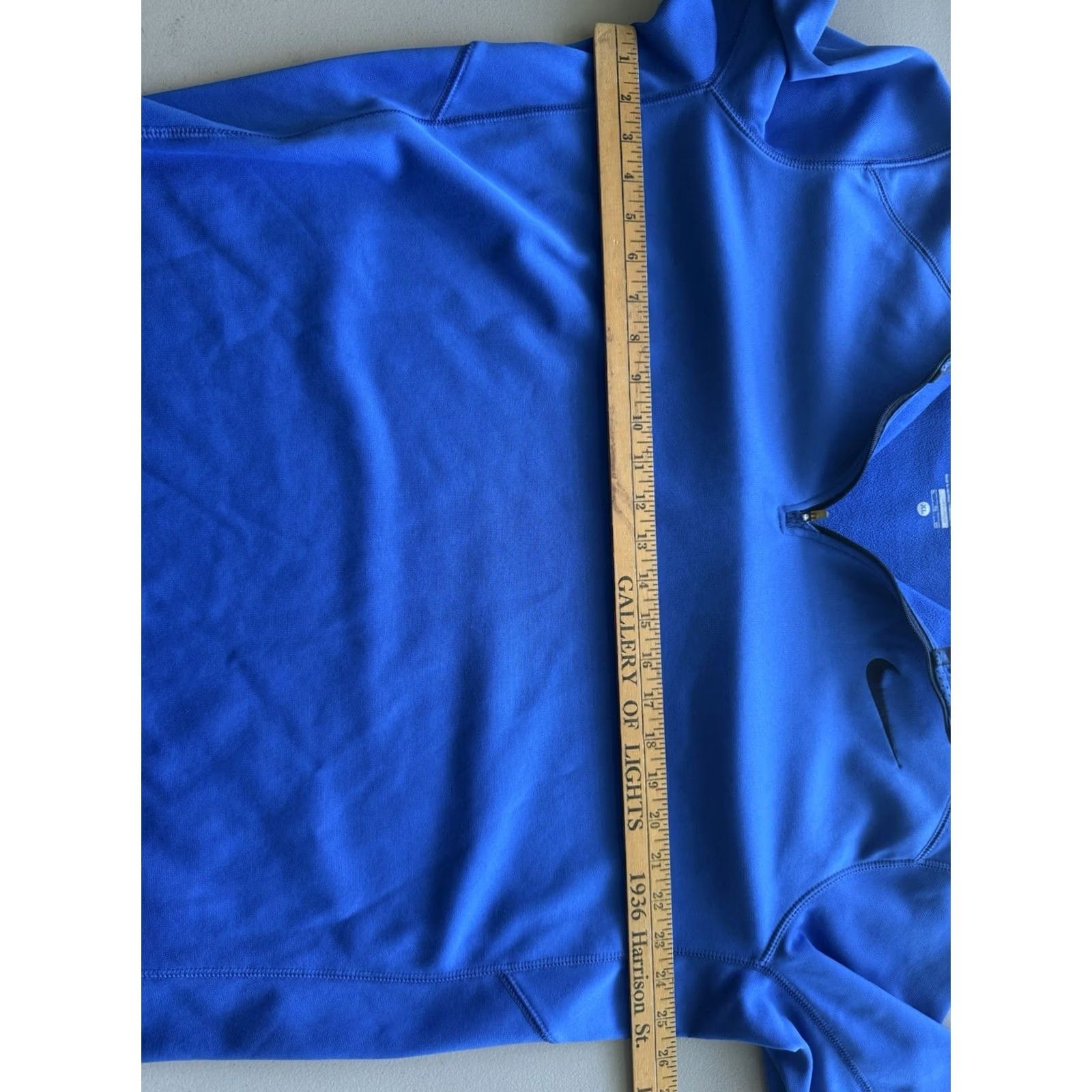Nike Nike Therma Fit Training Pullover 1/4 Zip Hooded Sportswear Hoodie Men XL Blue Size US XL / EU 56 / 4 - 4 Thumbnail