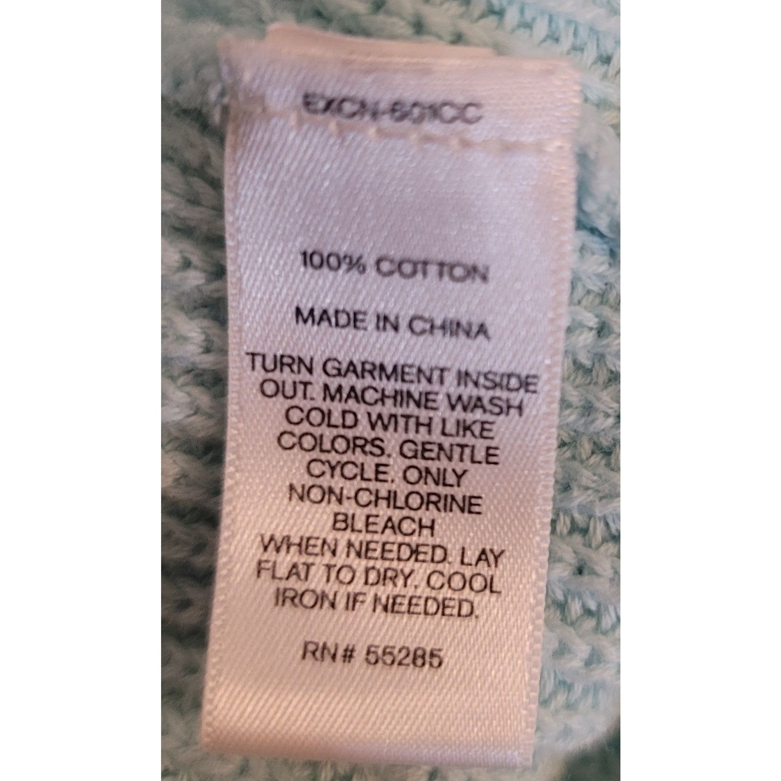 Express Express Teal V-Neck Knit Women's Sweater S 3/4 Drop Sleeves Size S / US 4 / IT 40 - 4 Thumbnail