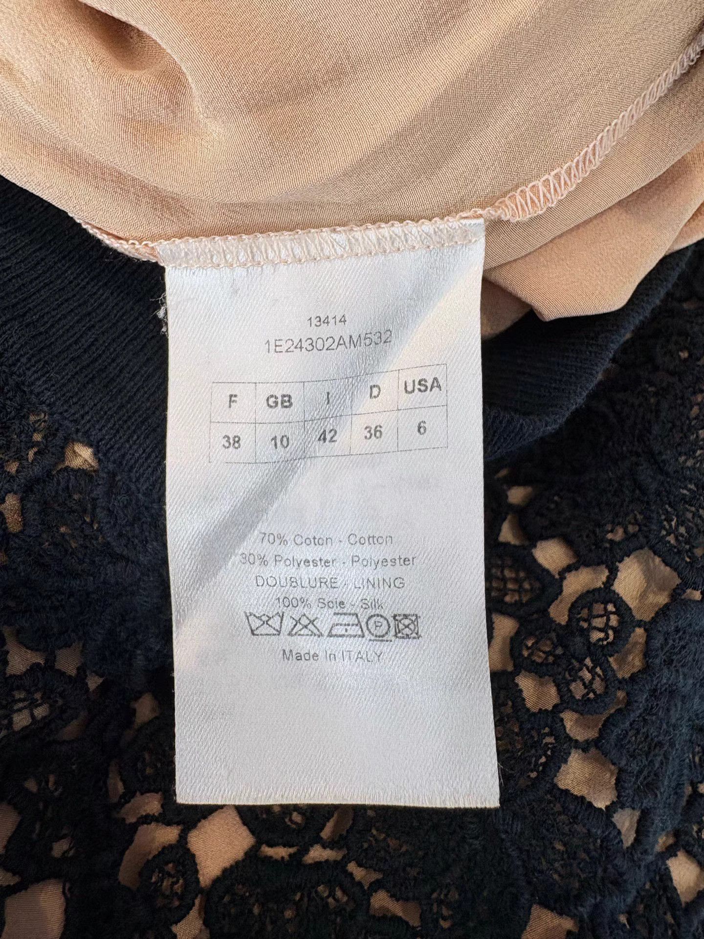 Dior DIOR Lace Midi Skirt K1 Size 26" / US 2 / IT 38 - 5 Thumbnail