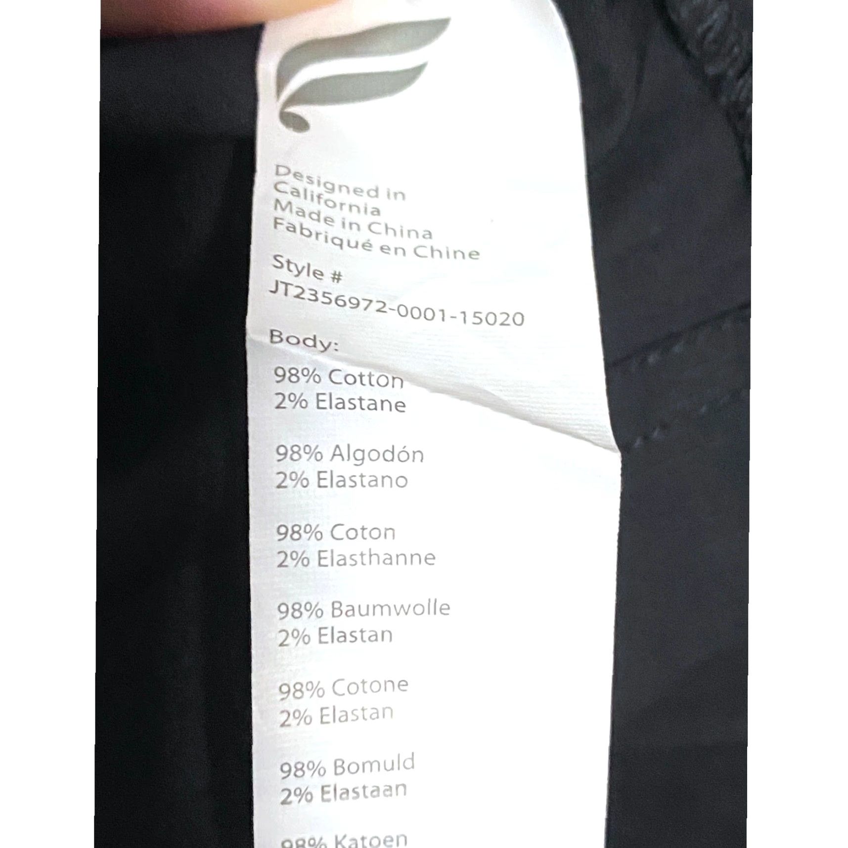 Fabletics Fabletics The Heights Black Jacket Mens S Full Zip Utility Workwear Lightweight Jacket Size US S / EU 44-46 / 1 - 5 Thumbnail