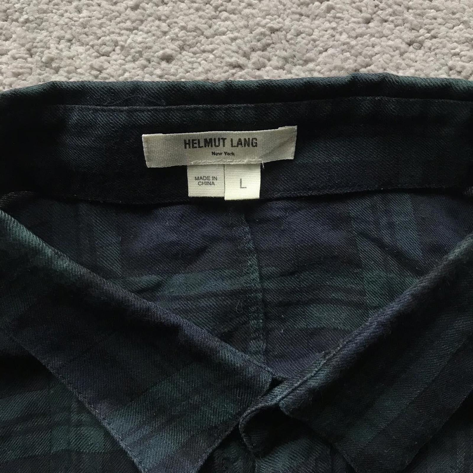Helmut Lang Helmut Lang Wrinkled Flannel Shirt Size US L / EU 52-54 / 3 - 4 Thumbnail