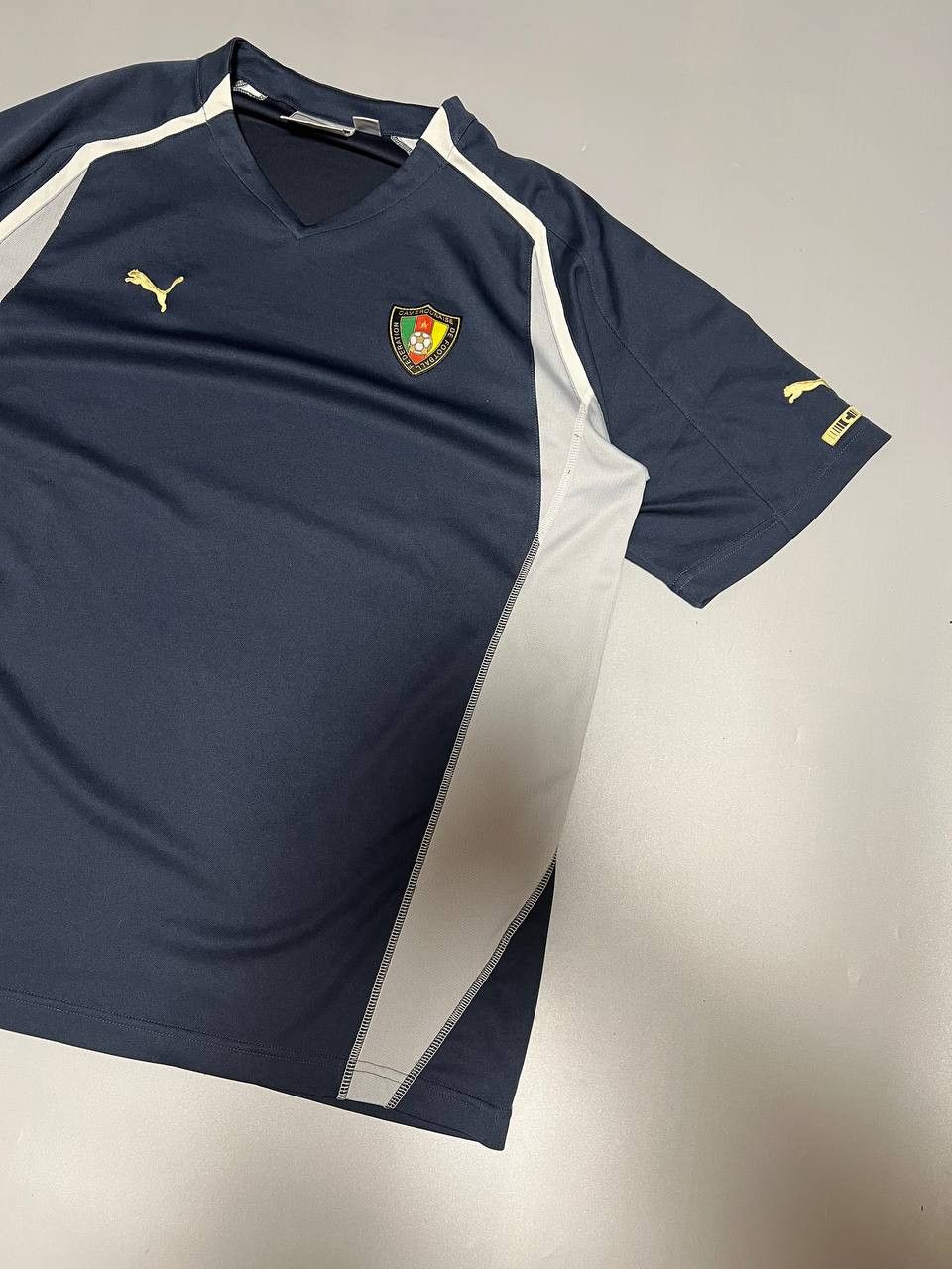 Puma Vintage Puma Camerounaise 2004-06 Training Jersey Size US XXL / EU 58 / 5 - 3 Thumbnail