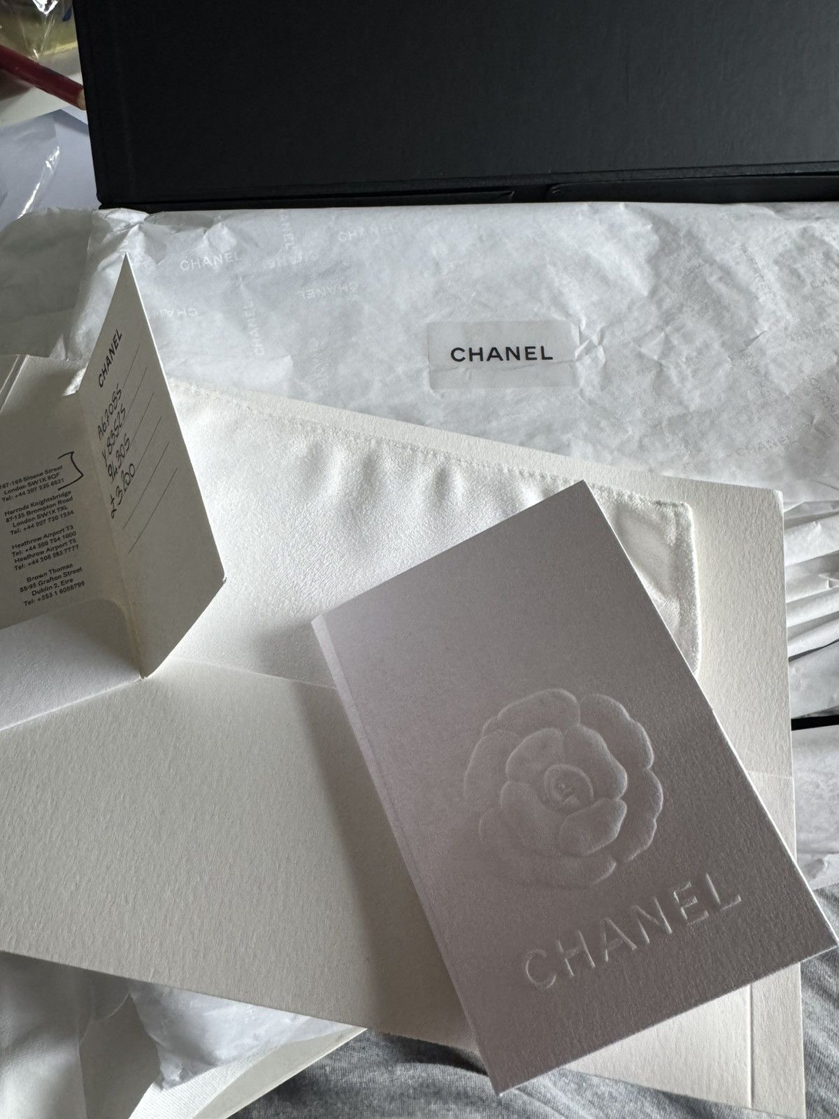 Chanel Authenticated Certificate✅Full packaging 💝Chanel Boy Bag 🖤 Size ONE SIZE - 11 Thumbnail