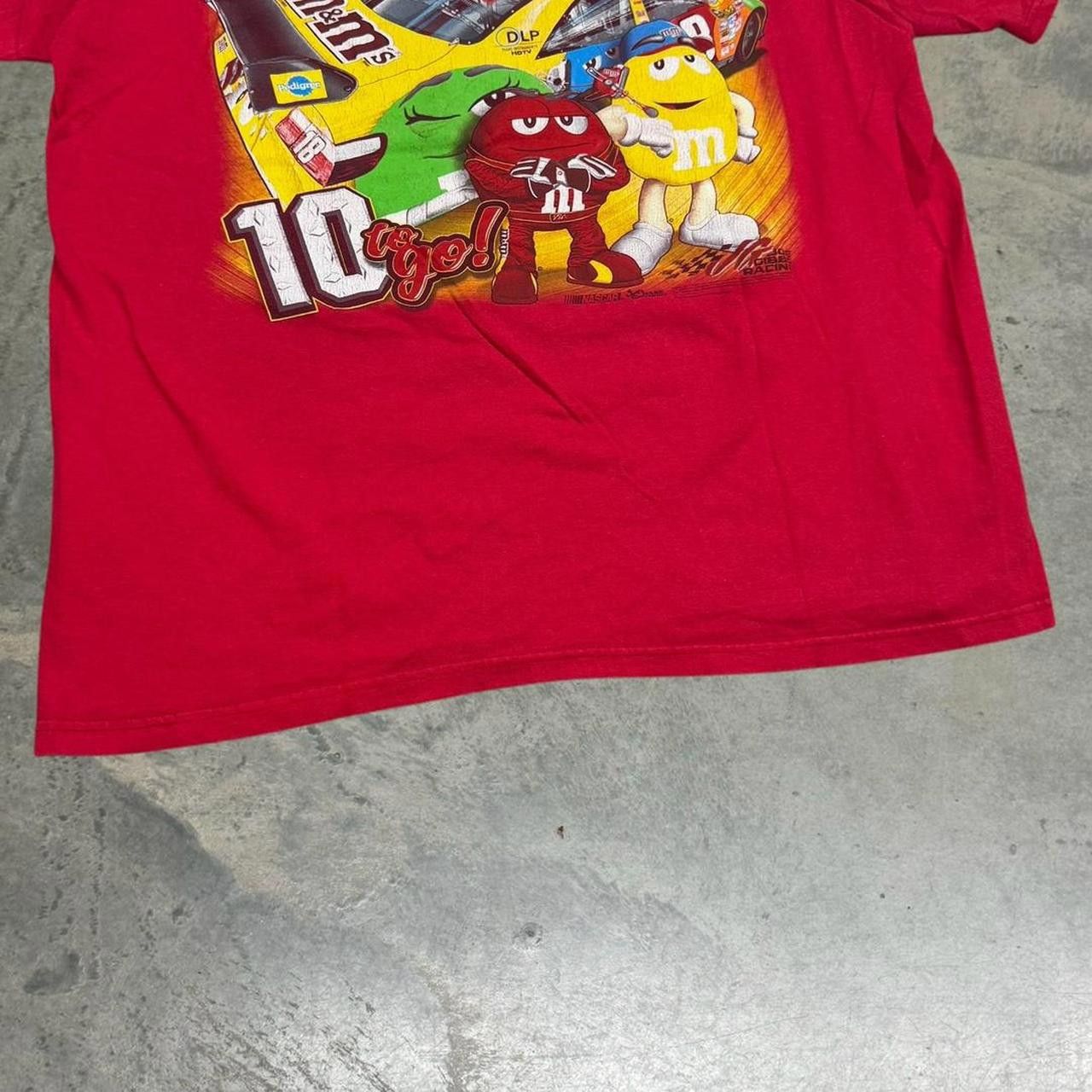 Chase Authentics × Vintage Vintage Y2K Chase Authentics M&M Kyle Busch T-Shirt Size US XL / EU 56 / 4 - 6 Thumbnail