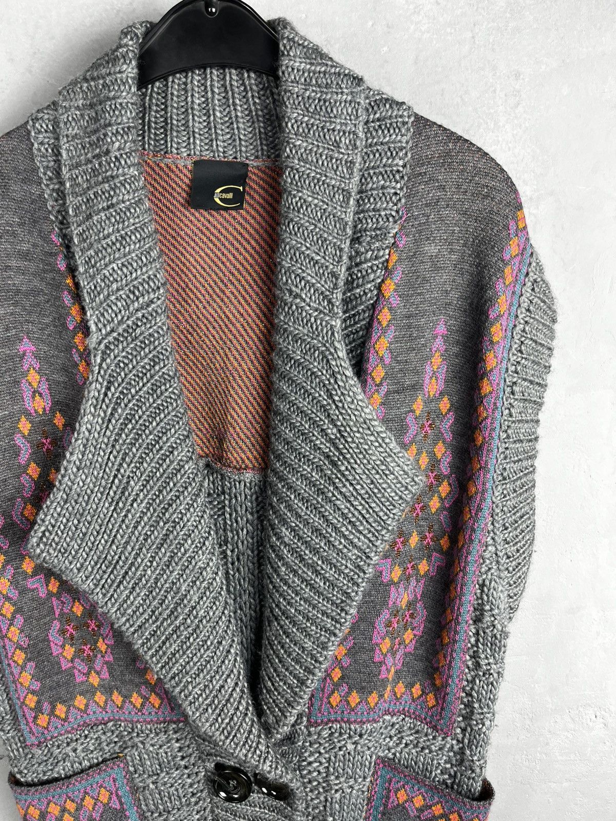Just Cavalli Just cavalli cardigan vest knit sweater Size L / US 10 / IT 46 - 2 Thumbnail