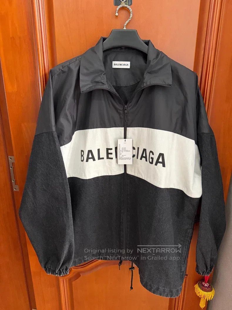 Balenciaga Balenciaga Patchwork Windbreaker Size XXS / US 00 / IT 34 - 1 Thumbnail