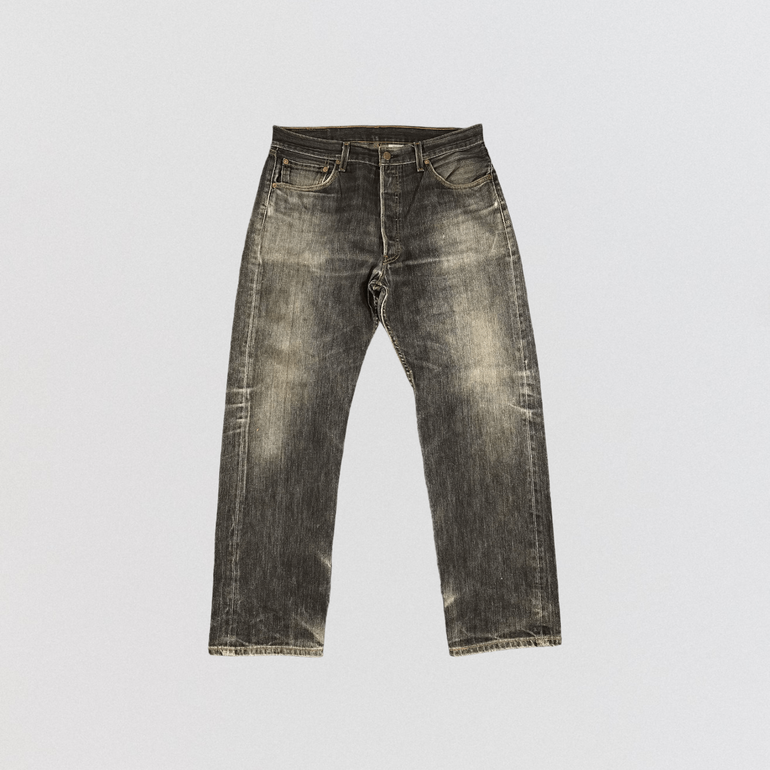 Levi's Vintage Levis Jeans 501xx Earth Tone-JM845 Size US 35 - 1 Thumbnail