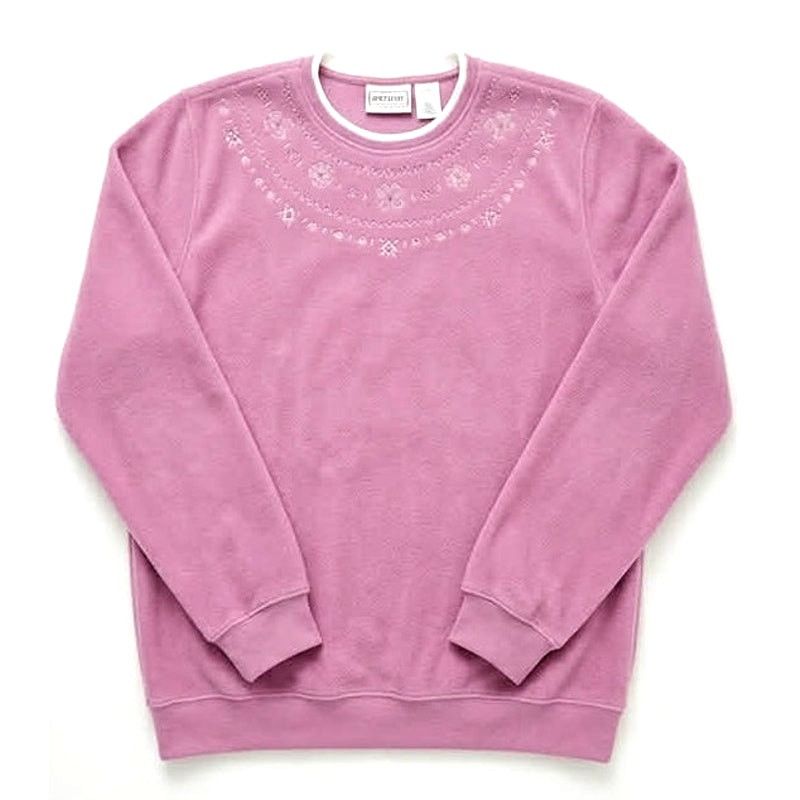 Other Vintage Adeline Alfred Dunner Long Sleeve Sweater Crewneck L Size L / US 10 / IT 46 - 1 Thumbnail