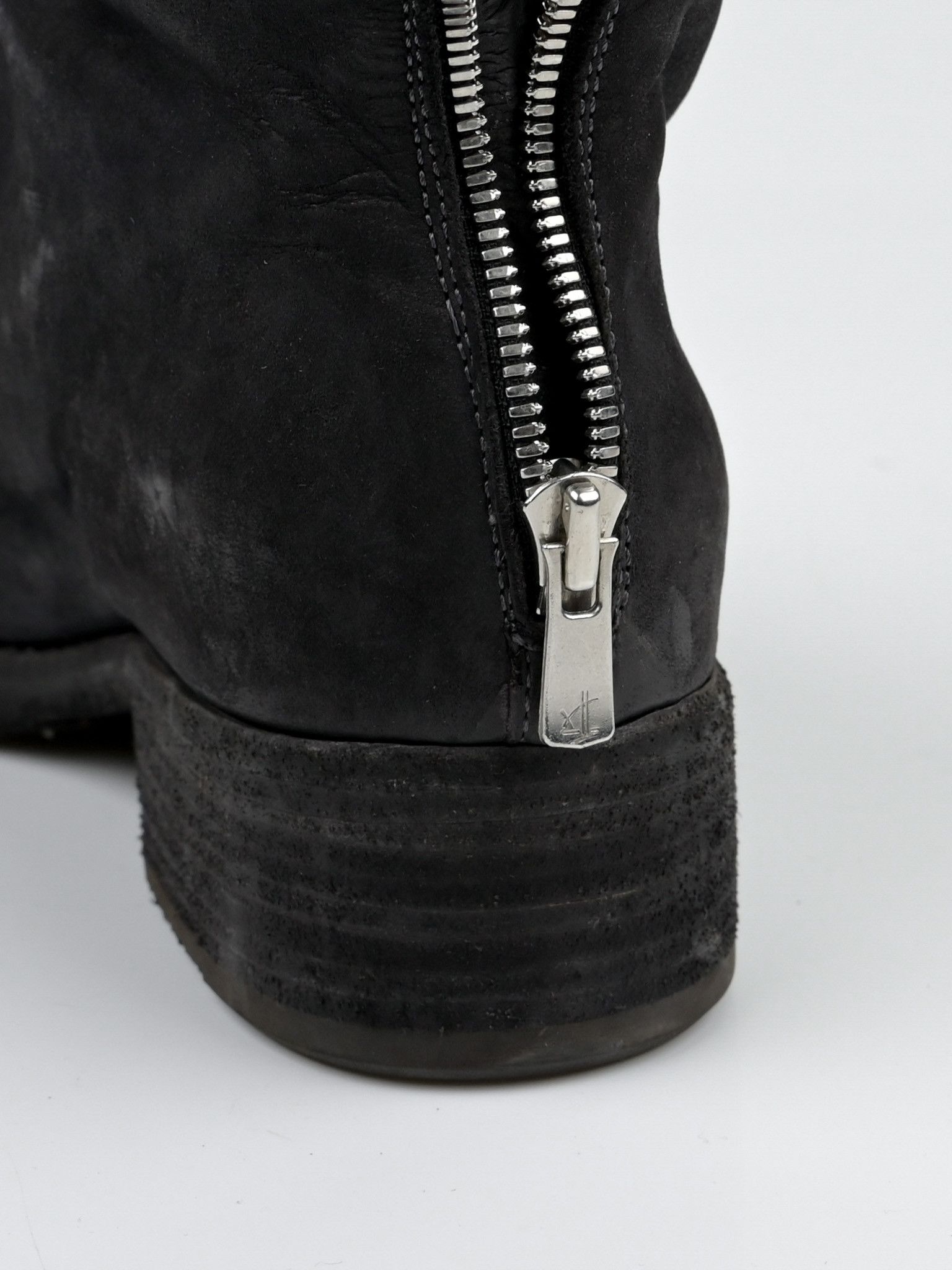 Other 123 & 124 Calf Leather Back Zip Boots Size US 7 / IT 37 - 16 Thumbnail
