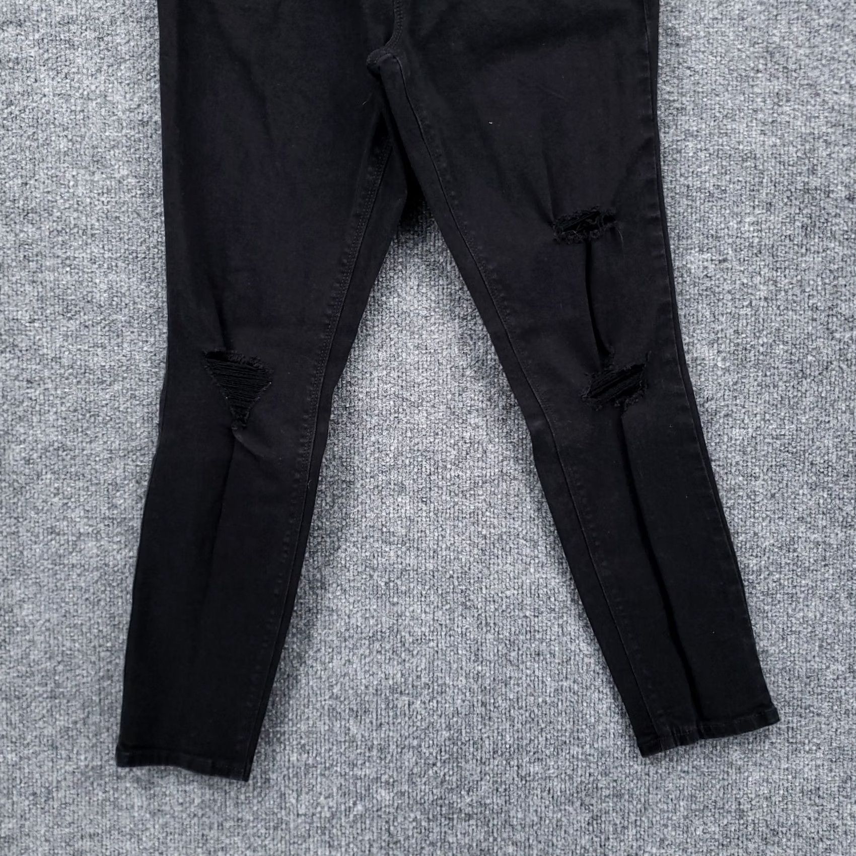 Old Navy Old Navy Maternity Jeans Womens 6S Black Skinny Denim High Rise Rockstar Size 28" / US 6 / IT 42 - 7 Thumbnail