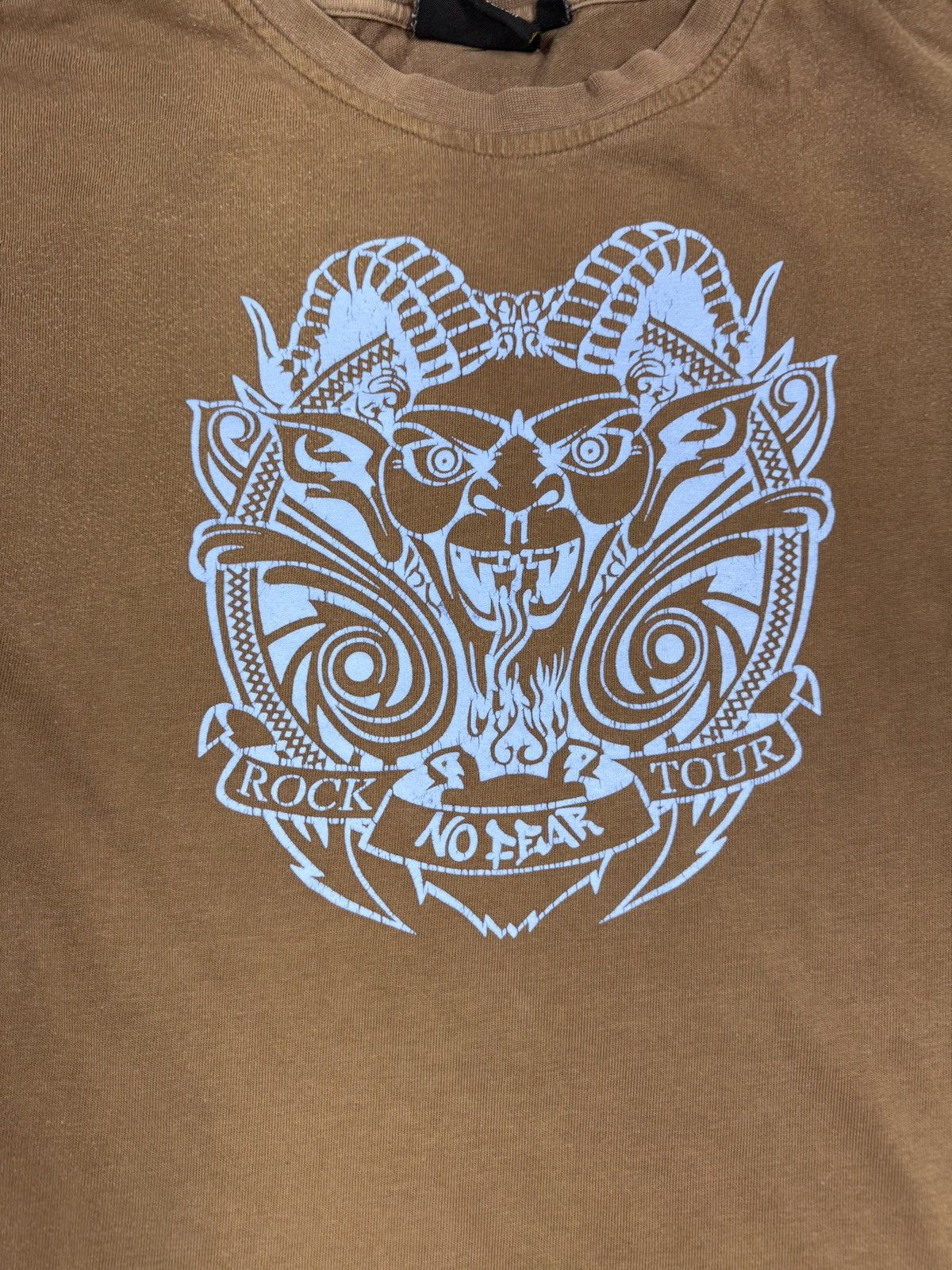 No Fear No Fear Brown Long Sleeve Ed Hardy Graphic 2000s Size L Y2K Size US L / EU 52-54 / 3 - 3 Thumbnail