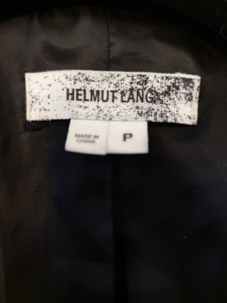 Helmut Lang HELMUT LANG sizeP A woolen coat with a fur sleeve Size M / US 6-8 / IT 42-44 - 2 Thumbnail