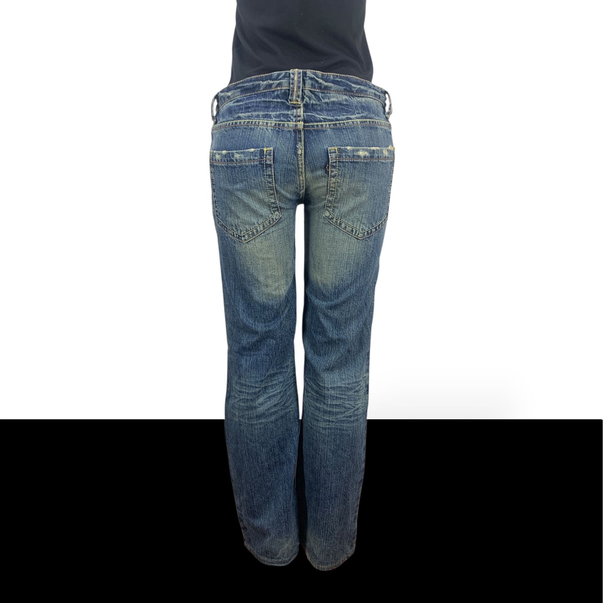 Vanquish Vanquish Denim Jeans Japanese Distressed Jeans Pants Size US 33 - 3 Thumbnail