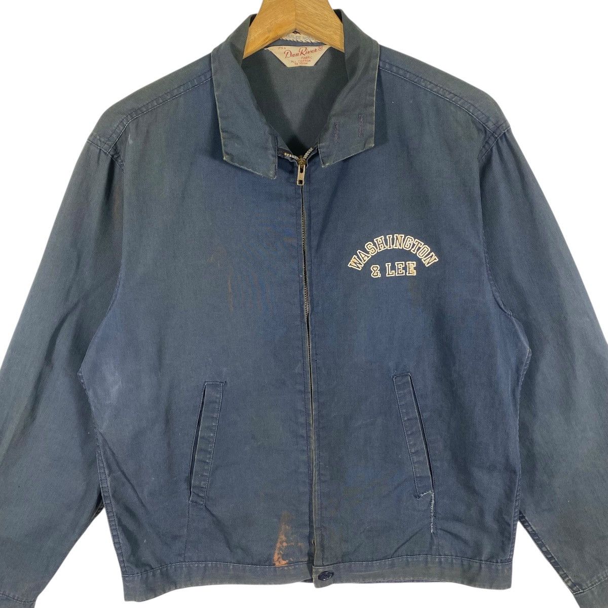 Vintage Vintage 50s Dam River Washington & Lee Zipper Jacket M Size Size US M / EU 48-50 / 2 - 6 Thumbnail