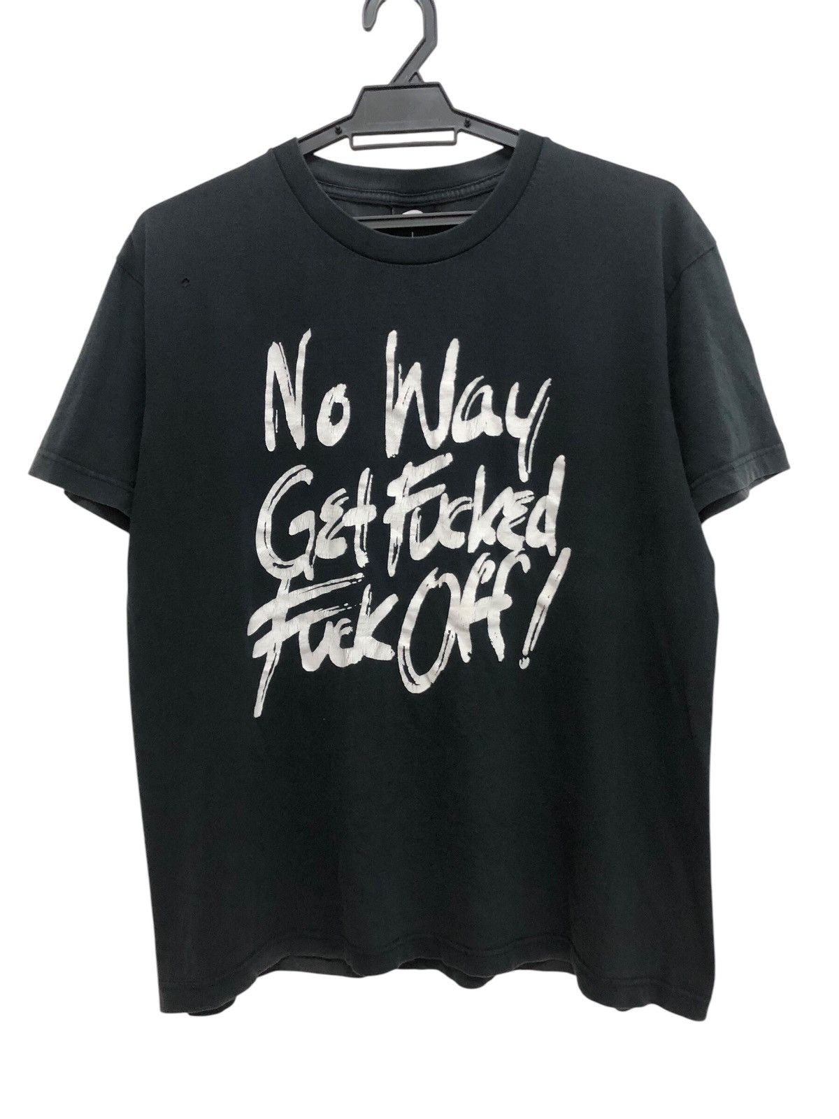 Band Tees × Vintage RARE 🔥 THE ANGELS NO WAY GET FUCKED FUCK OFF BAND TEE Size US L / EU 52-54 / 3 - 1 Thumbnail