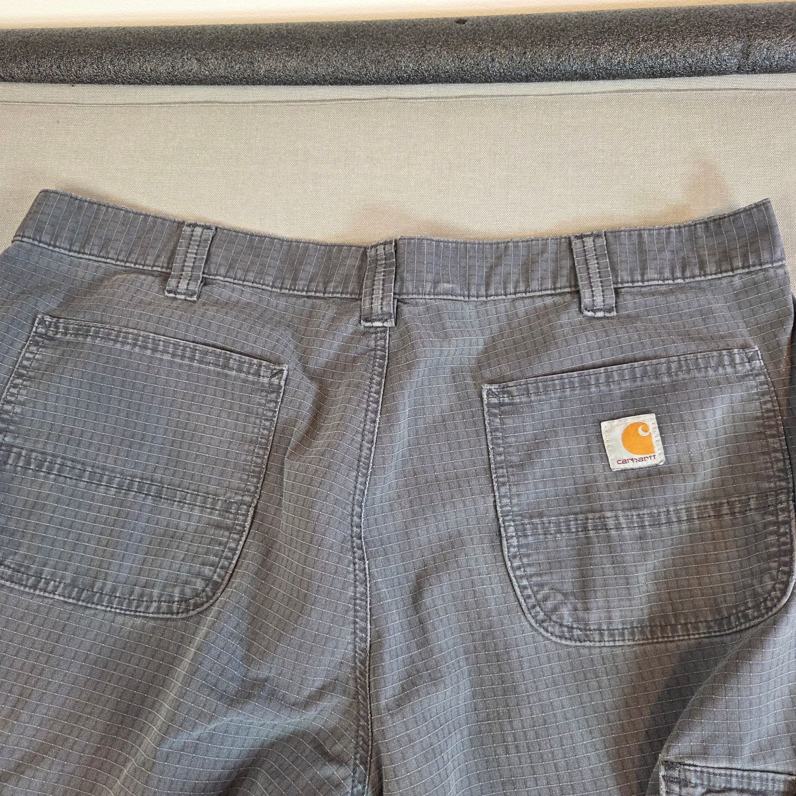 Carhartt carhartt relaxed fit gray work pants 40x32 Size US 40 / EU 56 - 13 Thumbnail